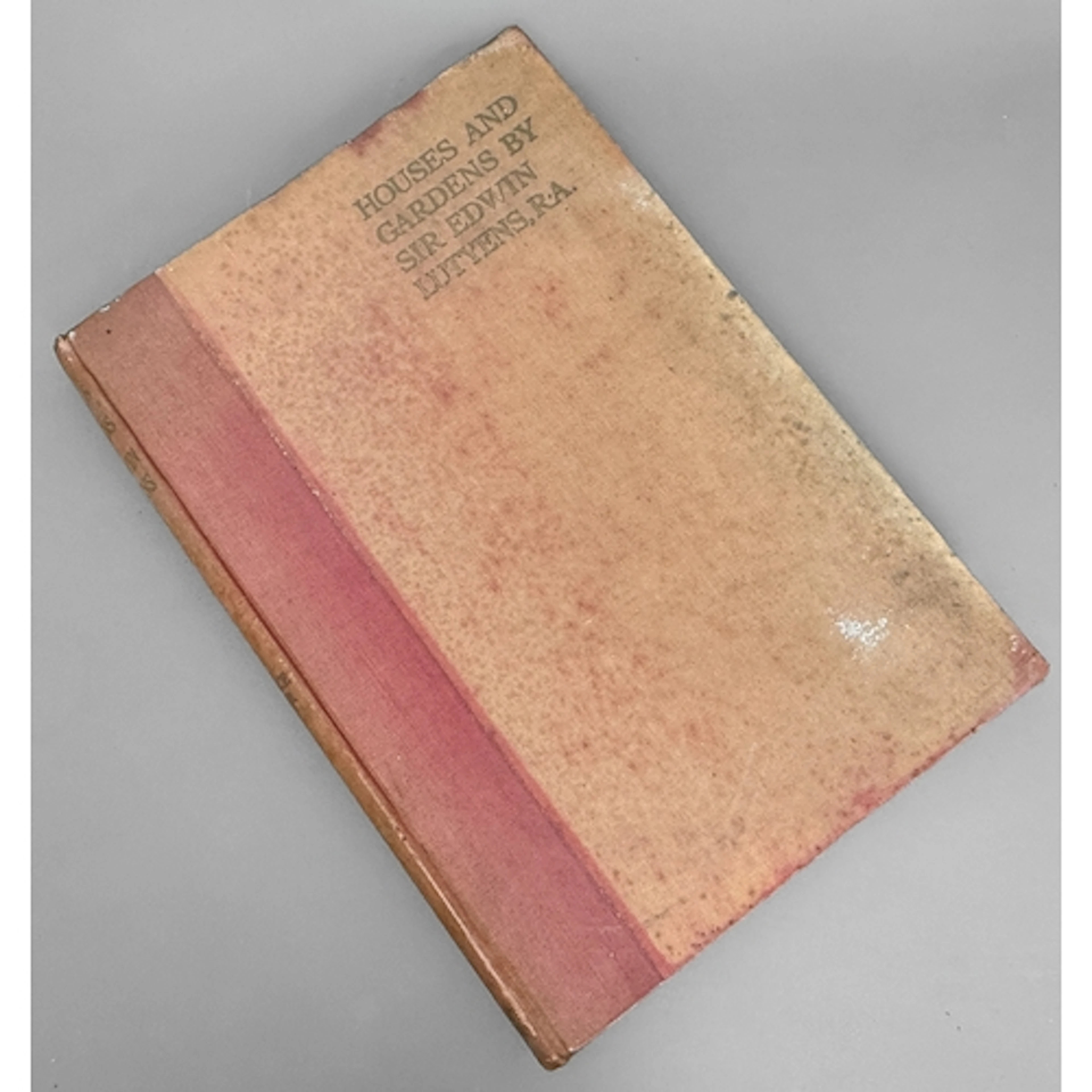 Sir Edwin Lutyens, R.A. - 'Houses and Gardens,' described an...