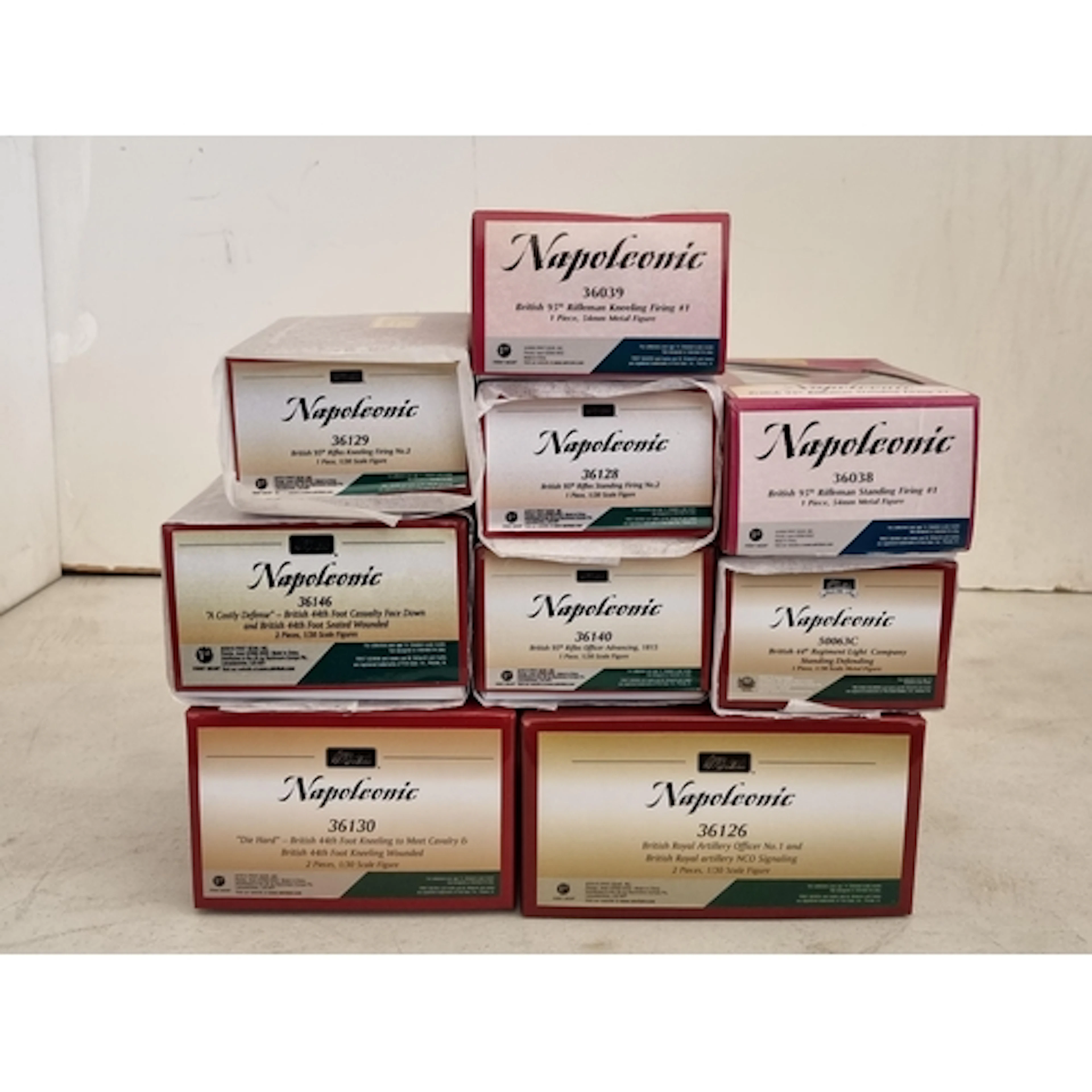 Three boxed Britains Napoleonic Sets comprising 36126 Royal ...