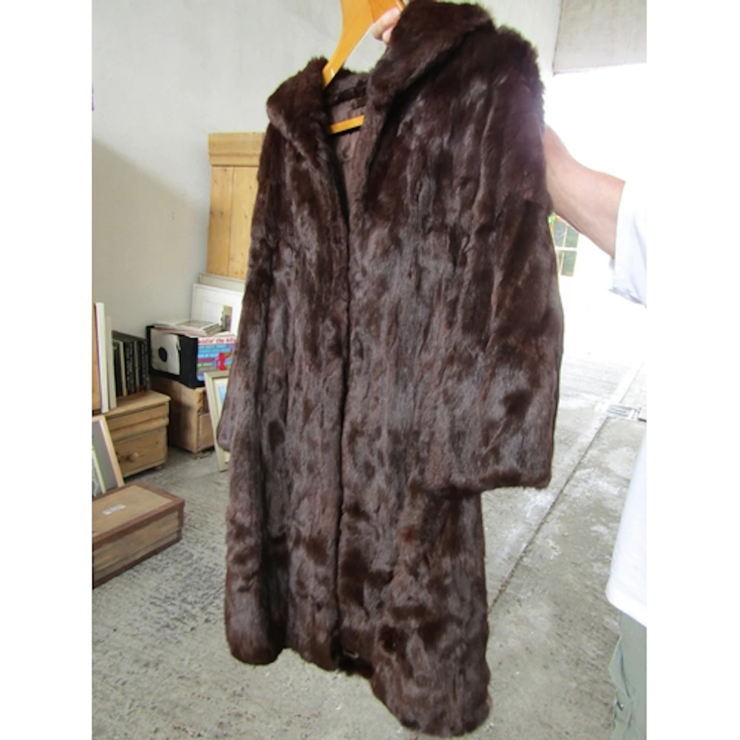 Three Quarter Length Mink Coat Good Original Condition