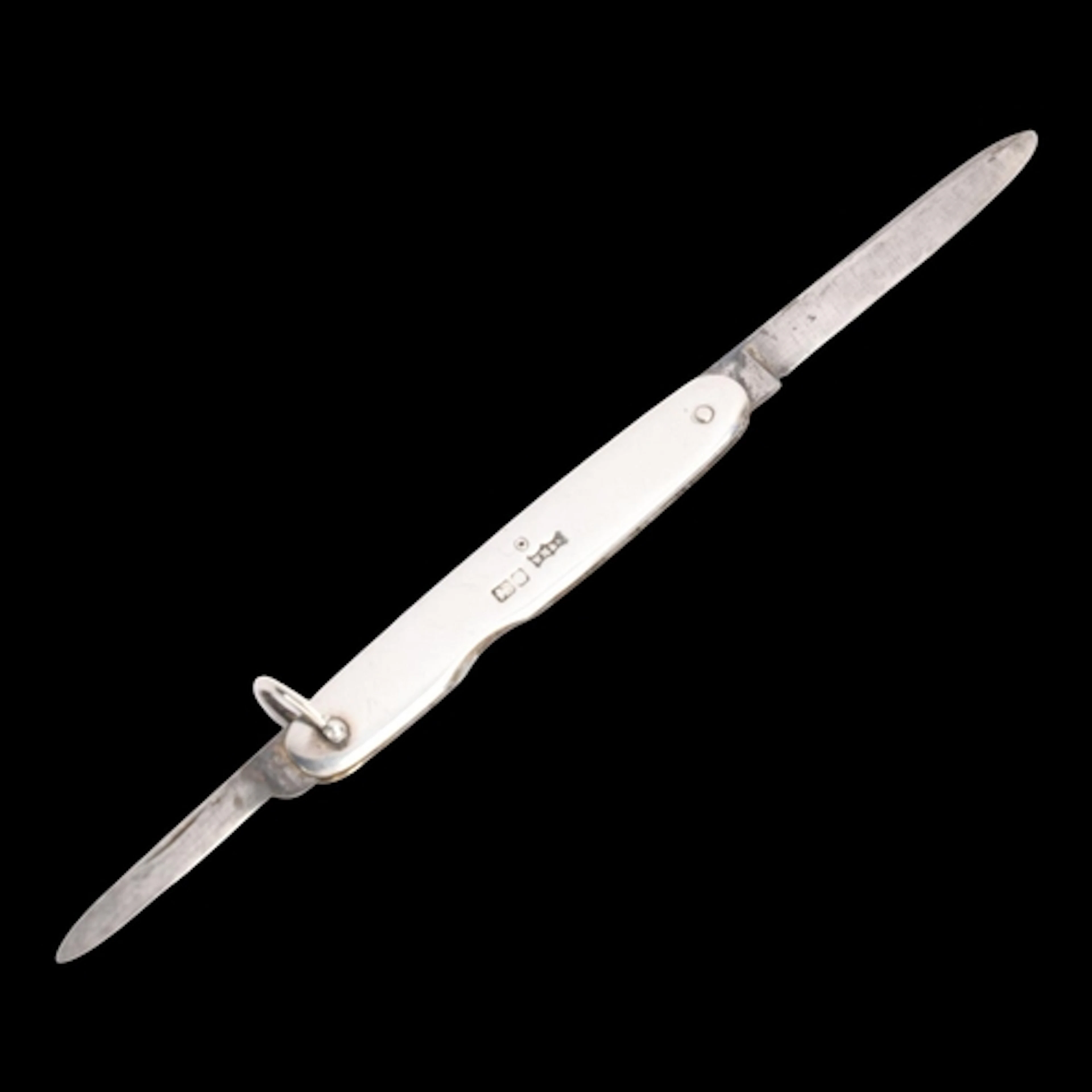 An Edwardian silver penknife, William Morton & Sons, Sheffie...