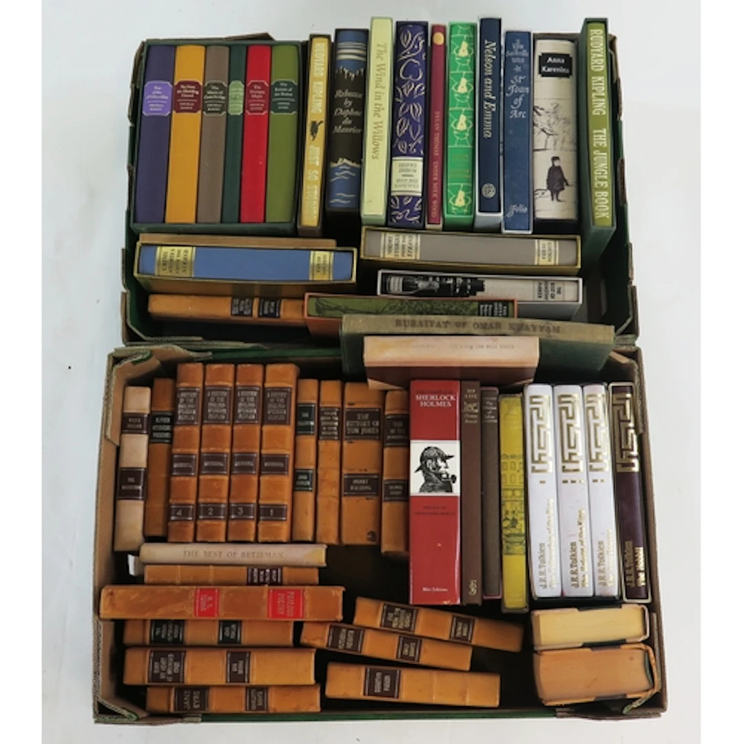 A large collection of Folio edition books and novels by vari...