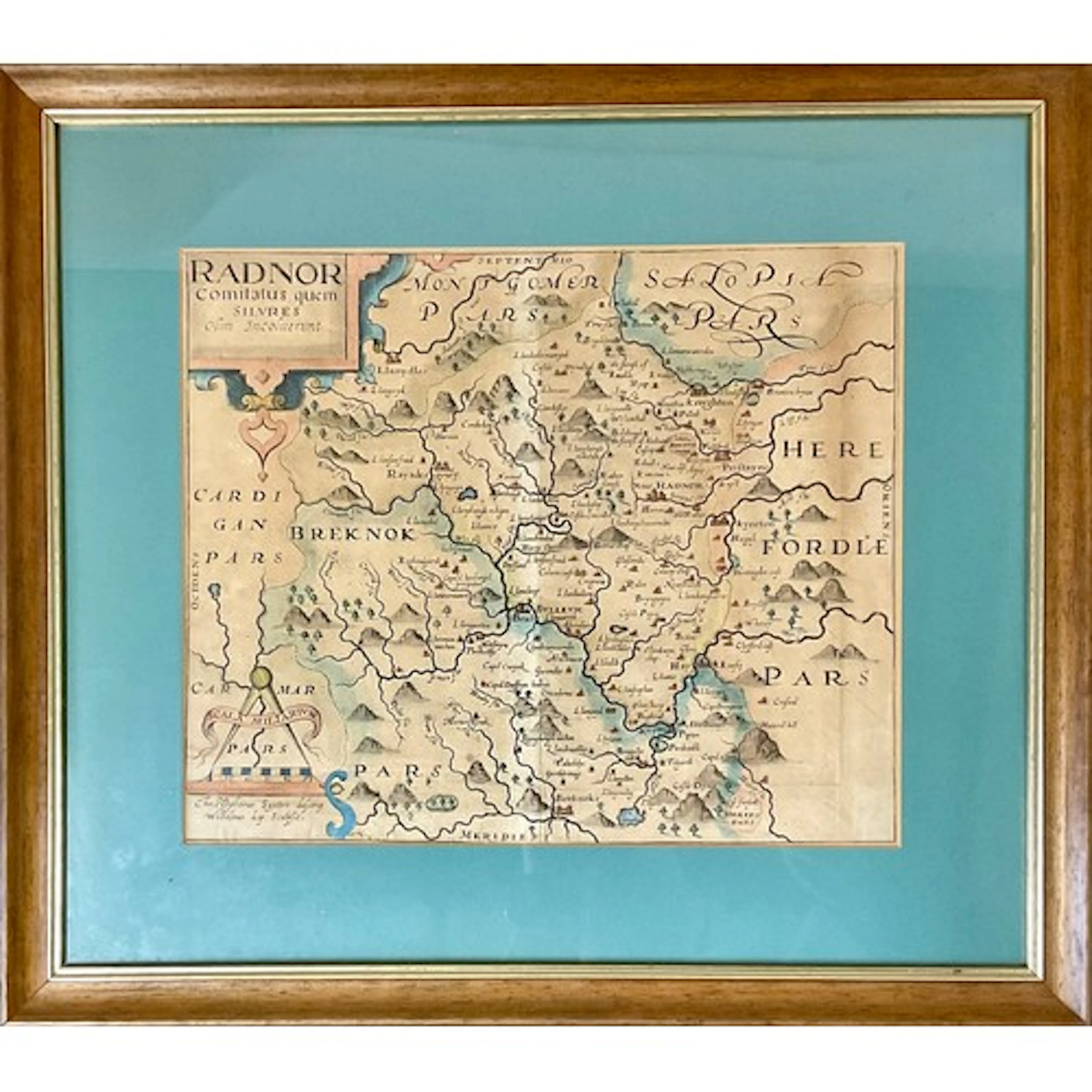 Cartography - after Christopher Saxton (c. 1540-c. 1610) and...