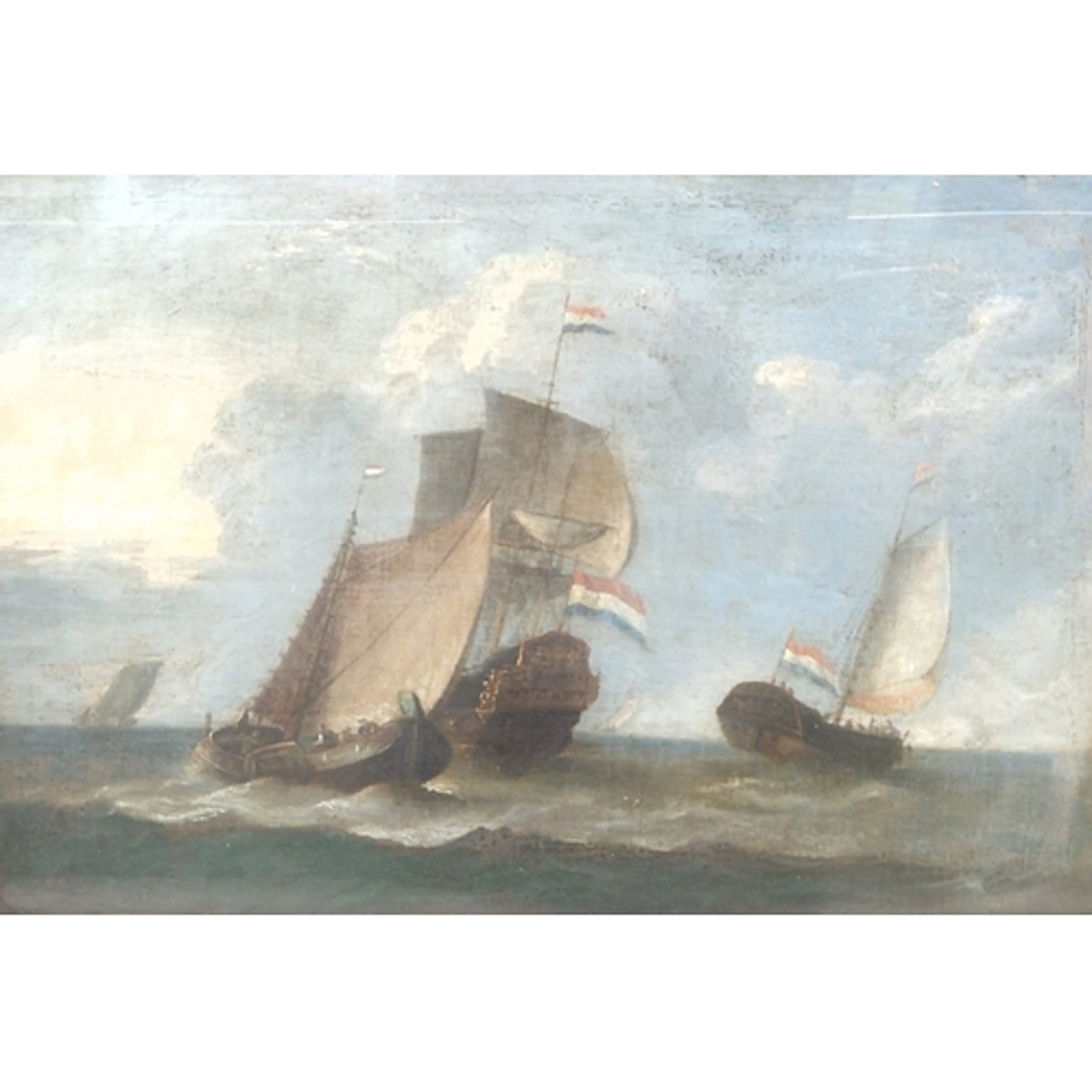 FOLLOWER OF WILLEM VAN DE VELDE THE YOUNGER (1633-1707). Du...