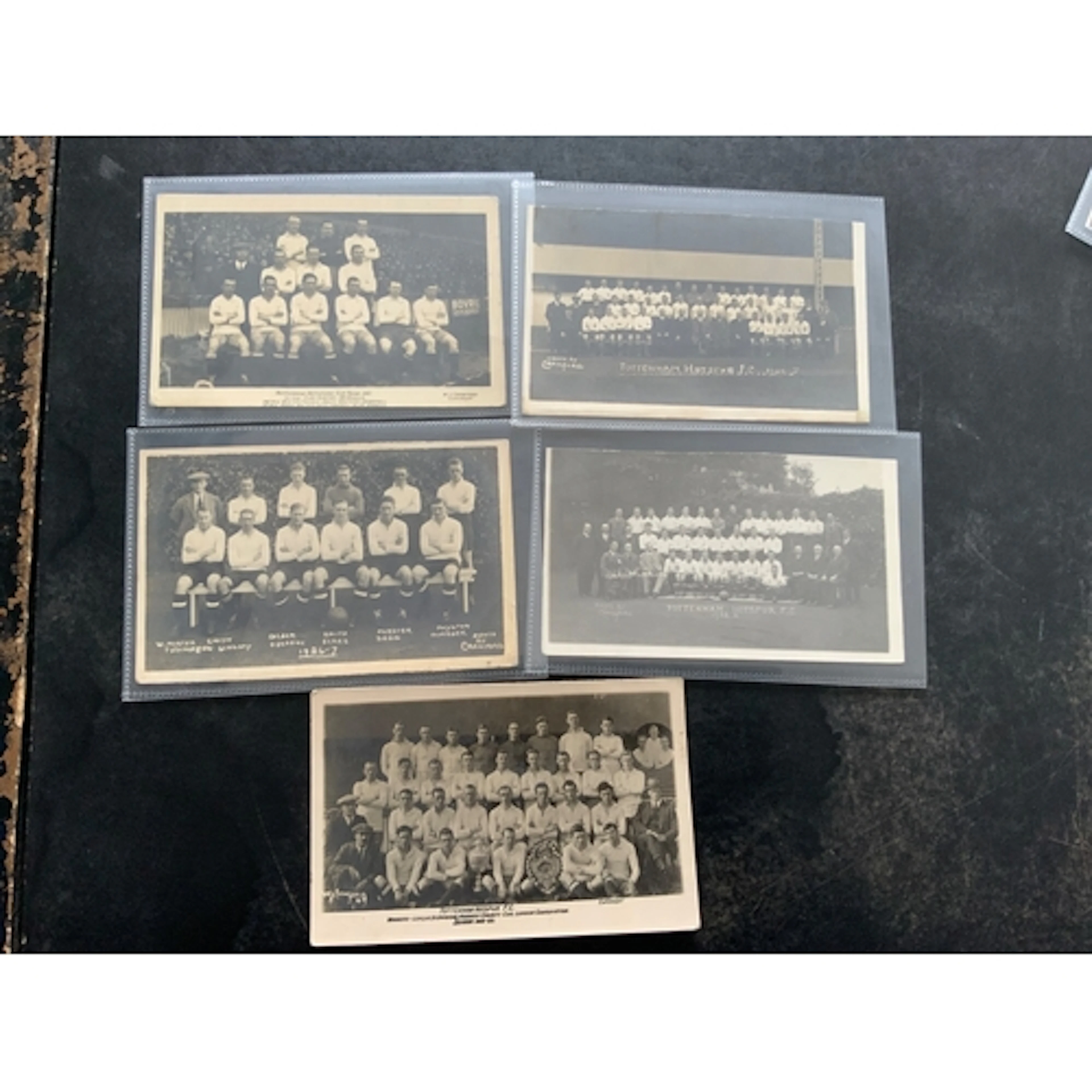 Tottenham Pre War Football Postcard Team Groups: Made by Cra...