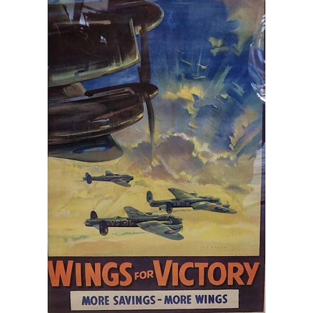 AFTER FRANK WOOTTON. 'Wings for Victory', a lithographic col...