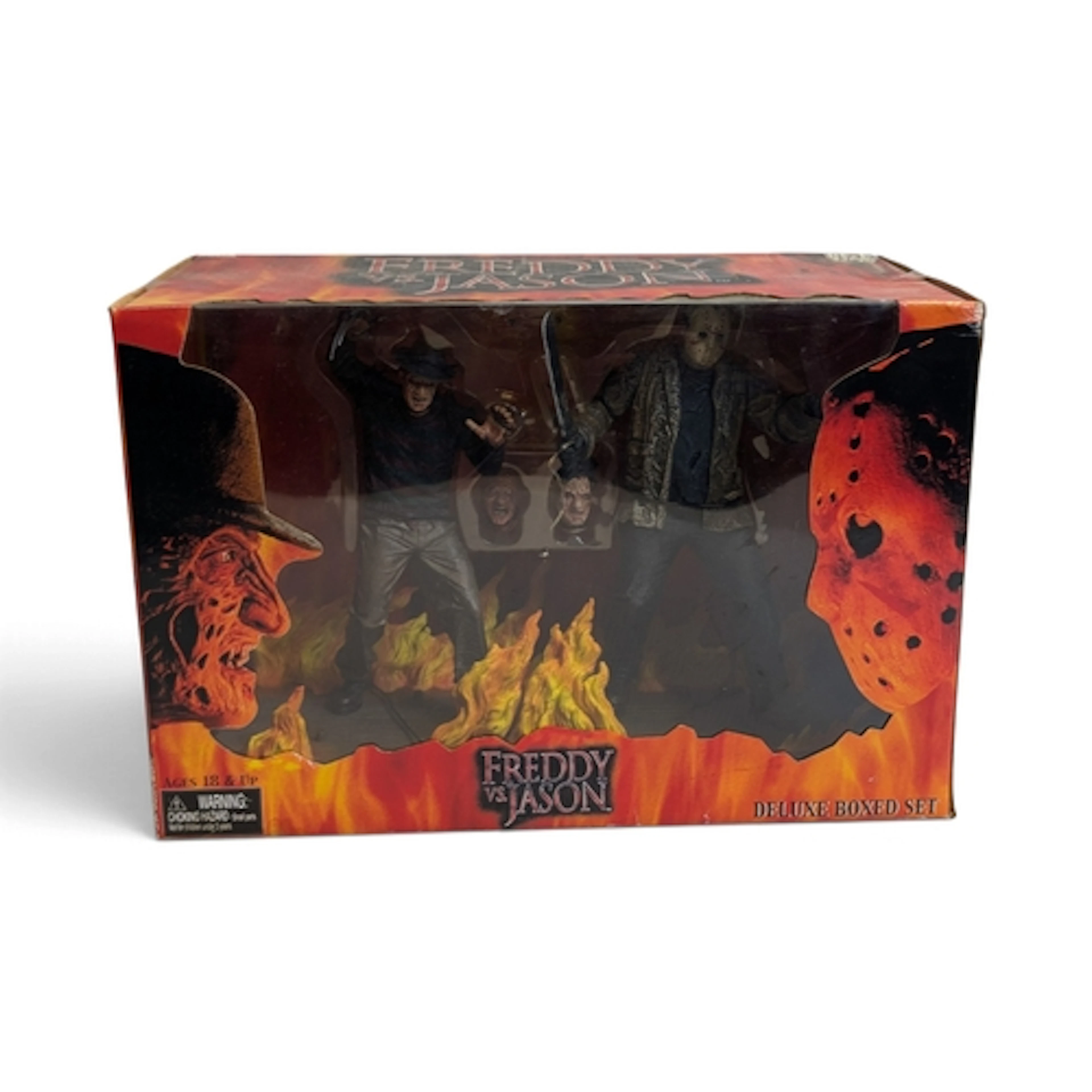 2004 NECA Freddy vs Jason Deluxe Boxed Set by Reel Toys.
