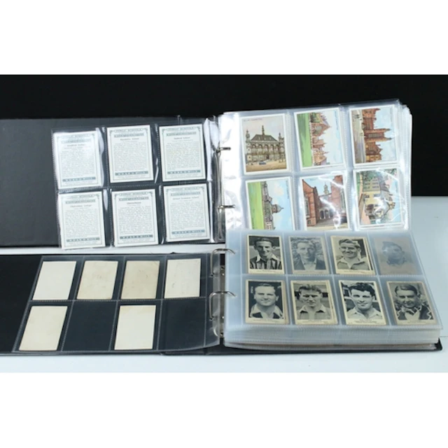 Cigarette Cards - A large collection of Large & Medium cigar...