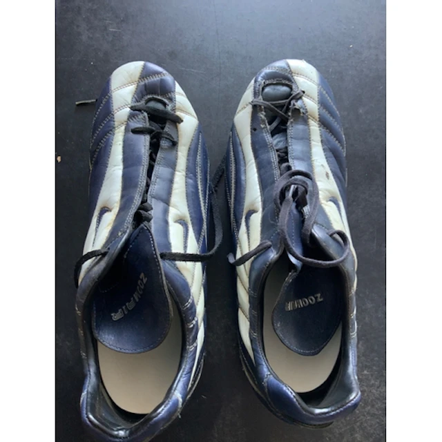 Kanu Arsenal Match Worn Football Boots: Nike Zoom Air boots ...