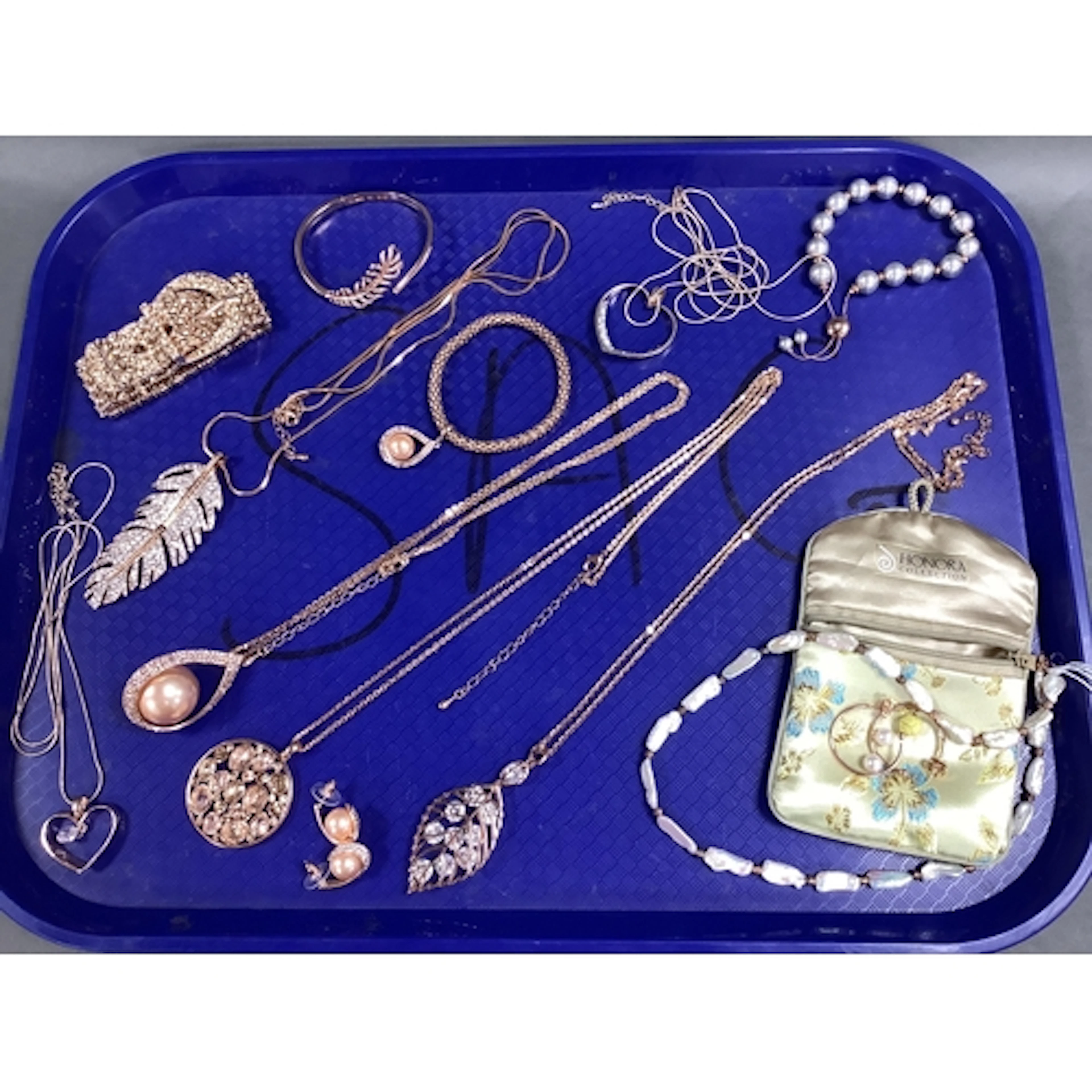 Modern Honora Baroque Pearl Necklace, together with Honora h...