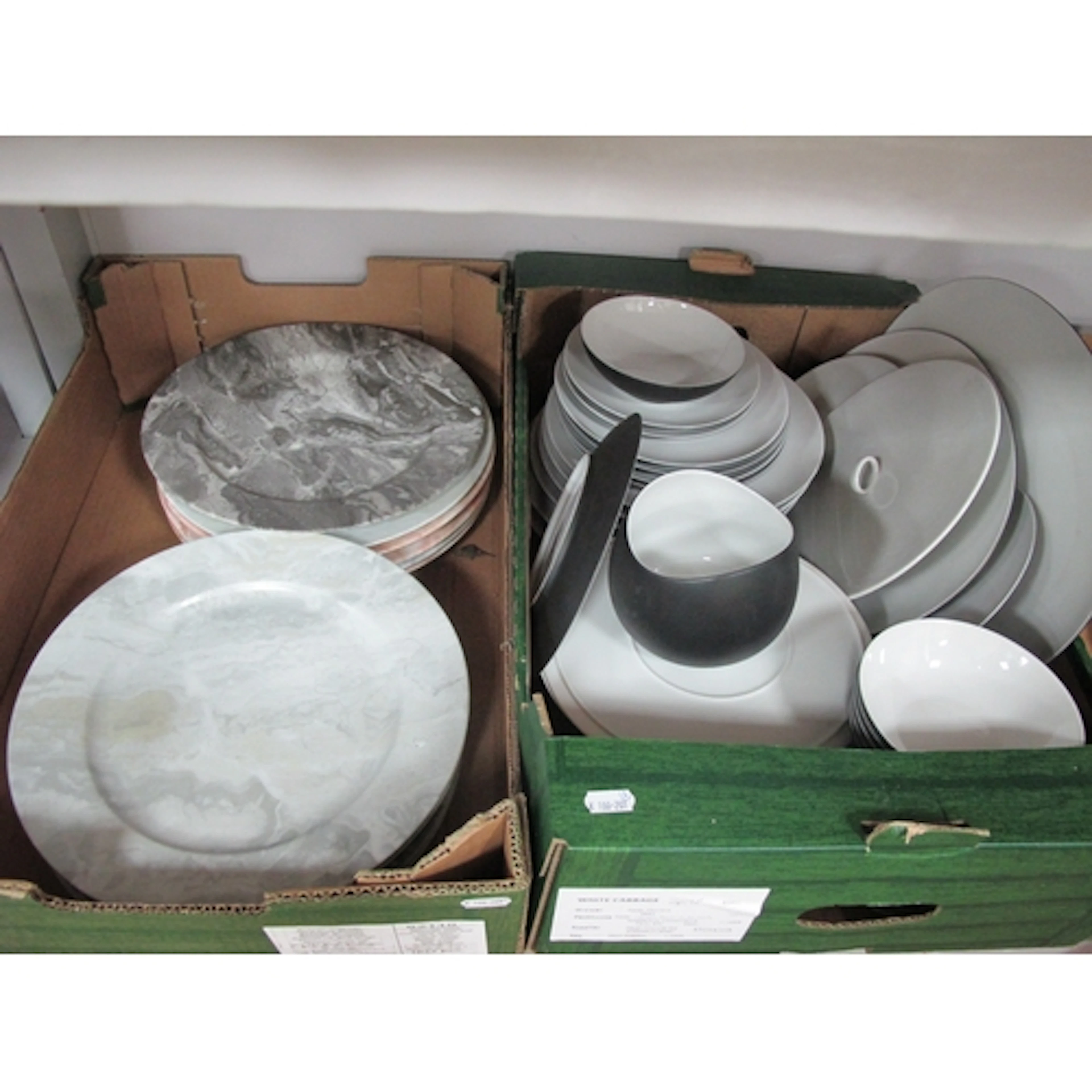 Raymond Loewy Charcoal Part Dinner Tea Service, together wit...
