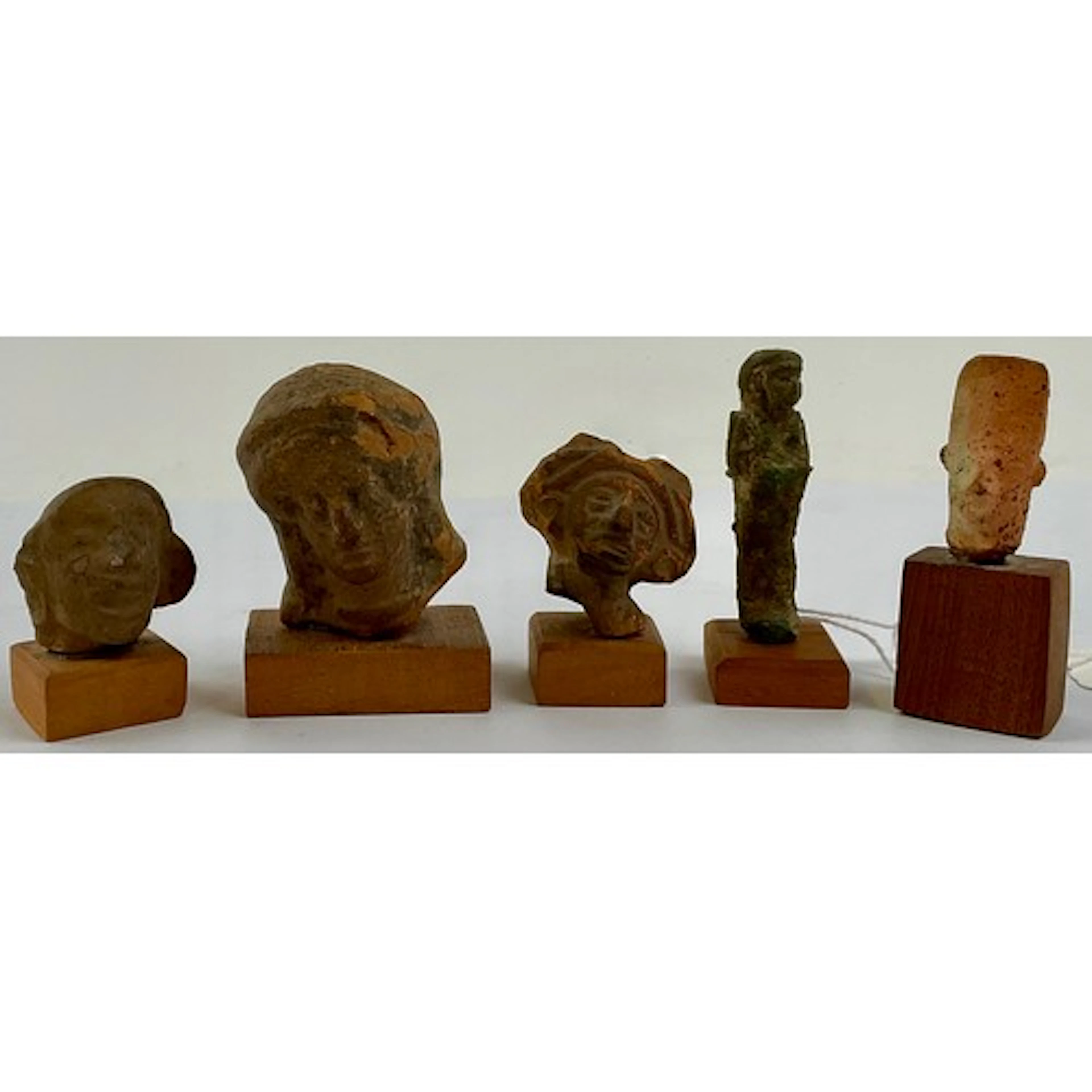 Antiquities - an Ancient Egyptian faience ushabti amulet, tr...
