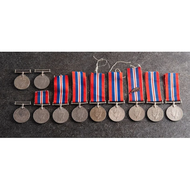 A group of 11 1939-45 War Medals