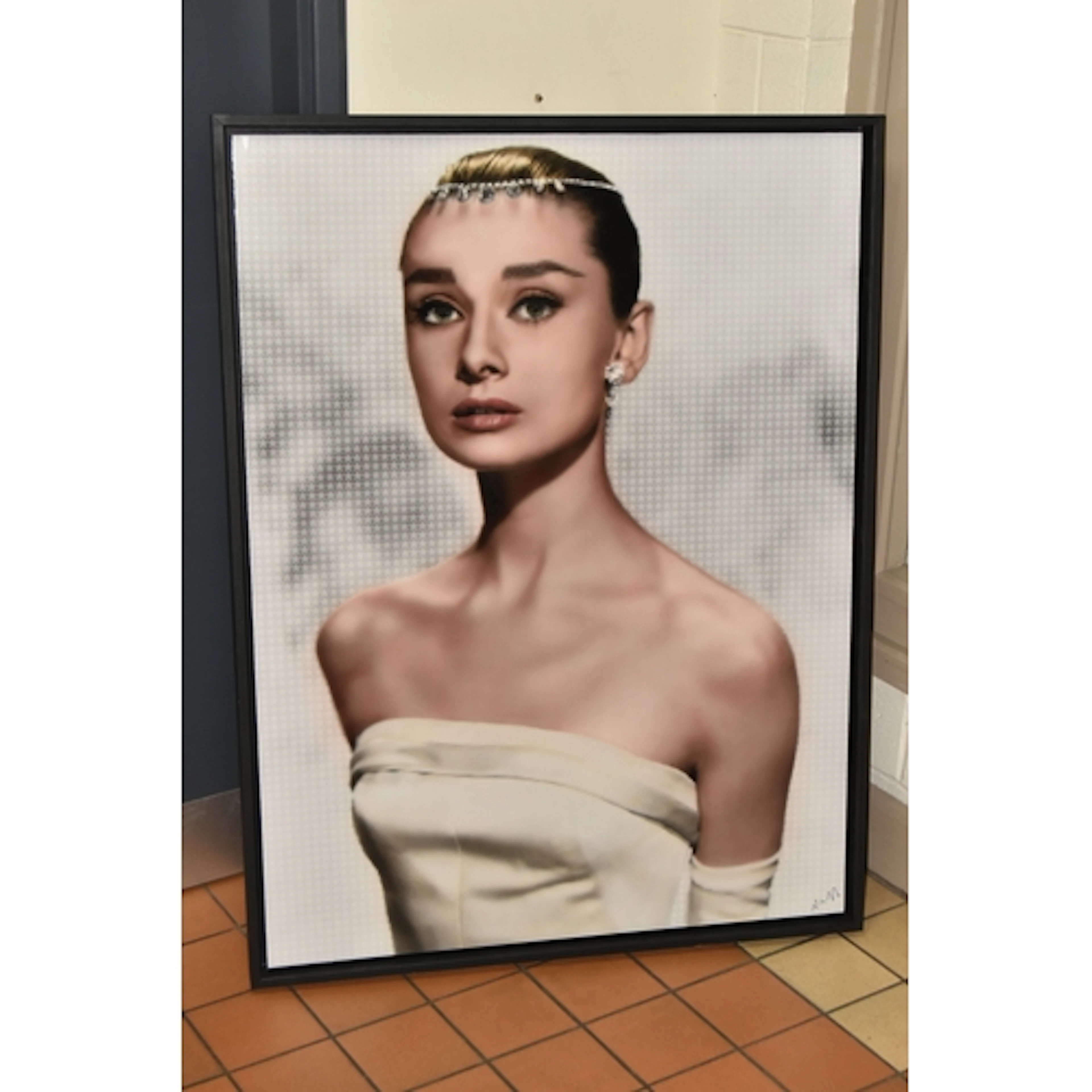 NICK HOLDSWORTH (BRITISH CONTEMPORARY) 'AUDREY HEPBURN', a p...