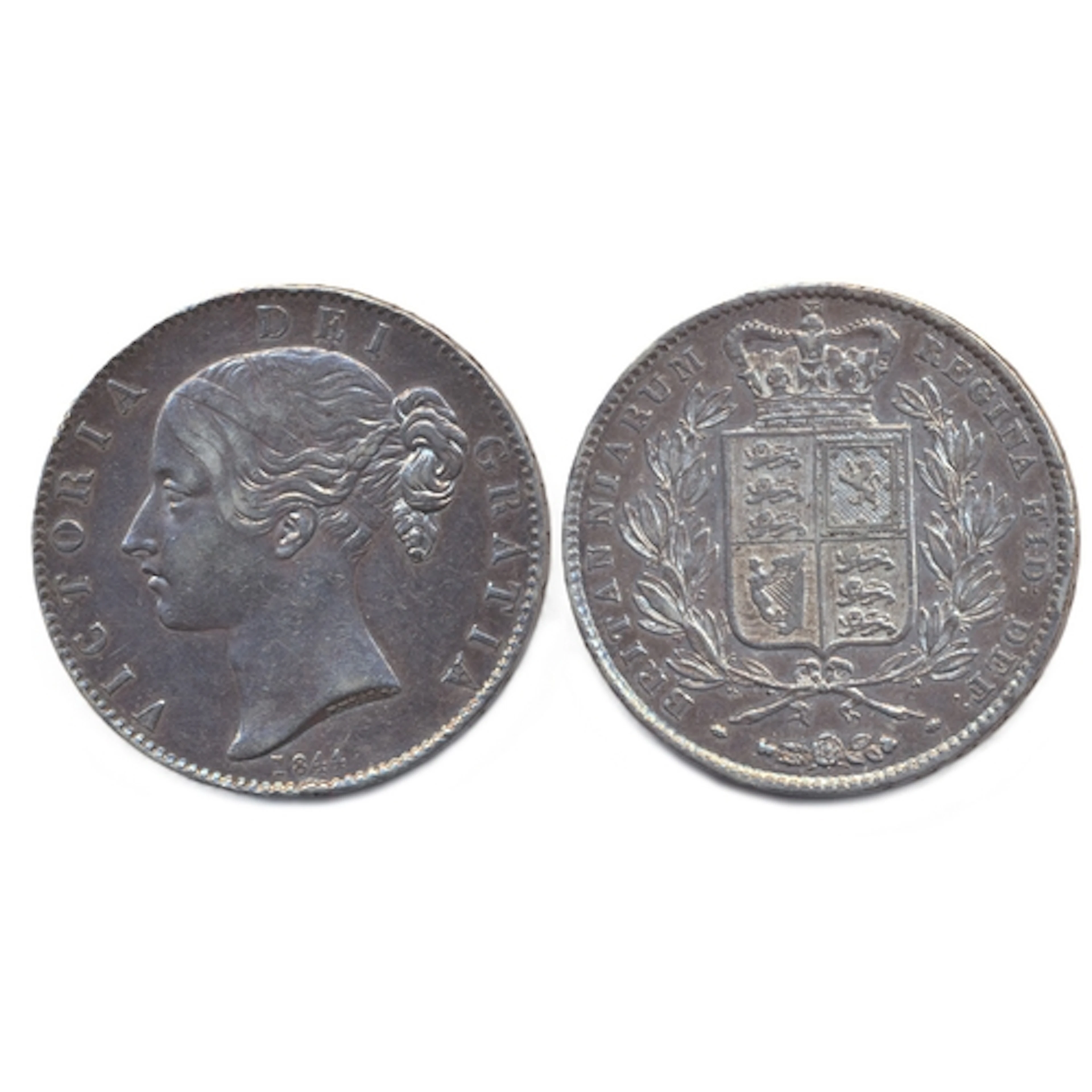 1844 crown star stops very fine. (Y)
