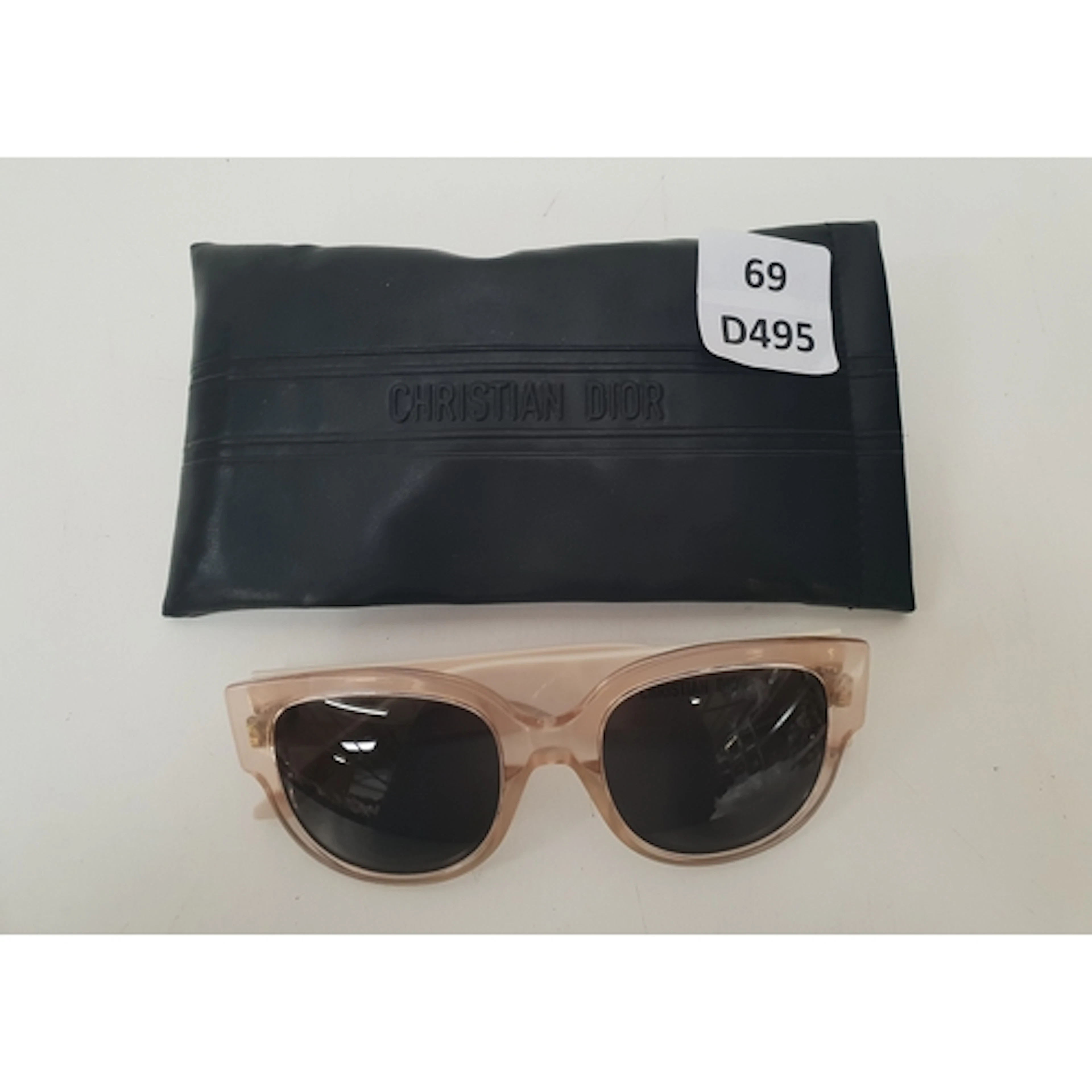 PAIR OF CHRISTIAN DIOR SUNGLASSES Model WILDIOR BU 40A0, wi...