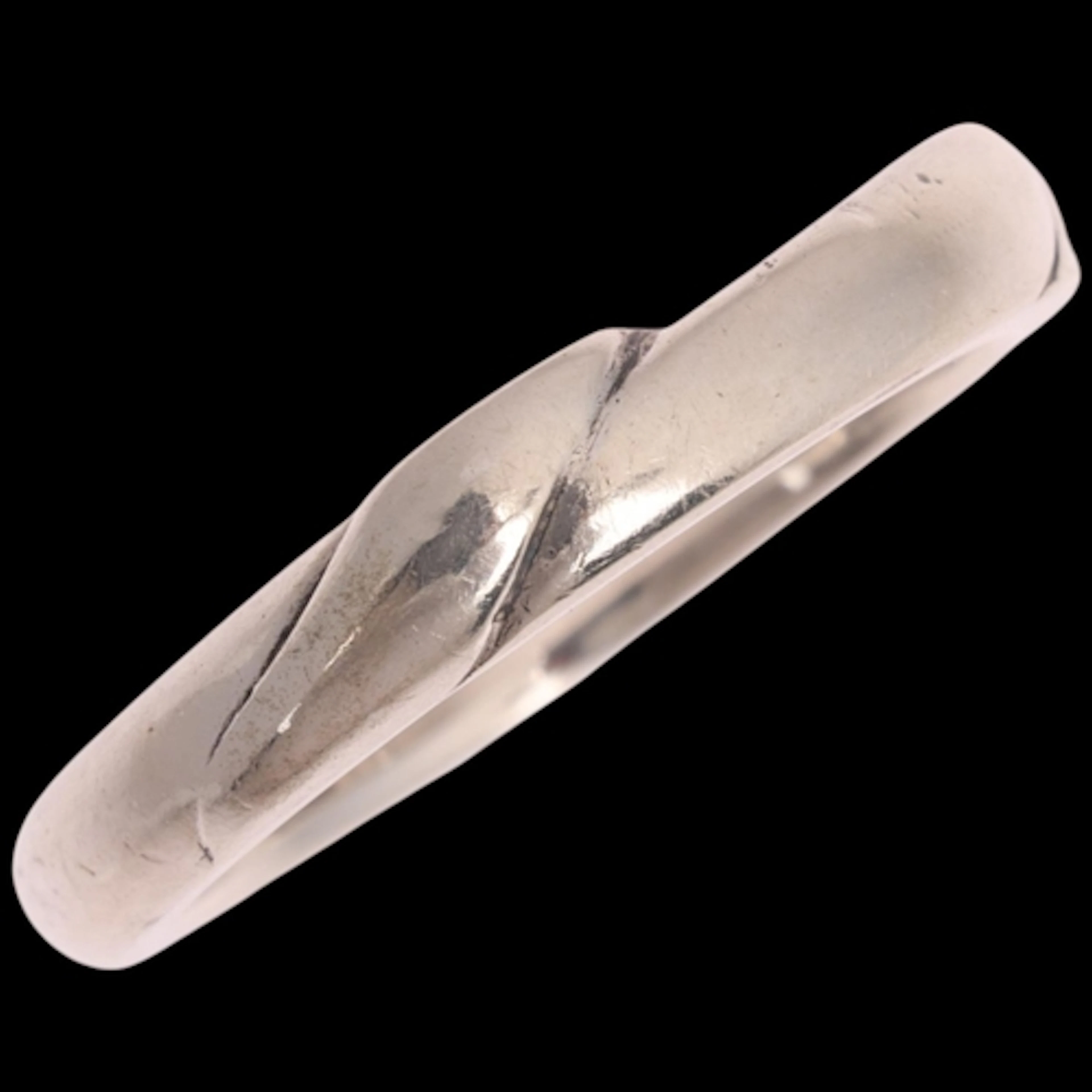 GEORG JENSEN - a Danish modernist sterling silver band ring,...