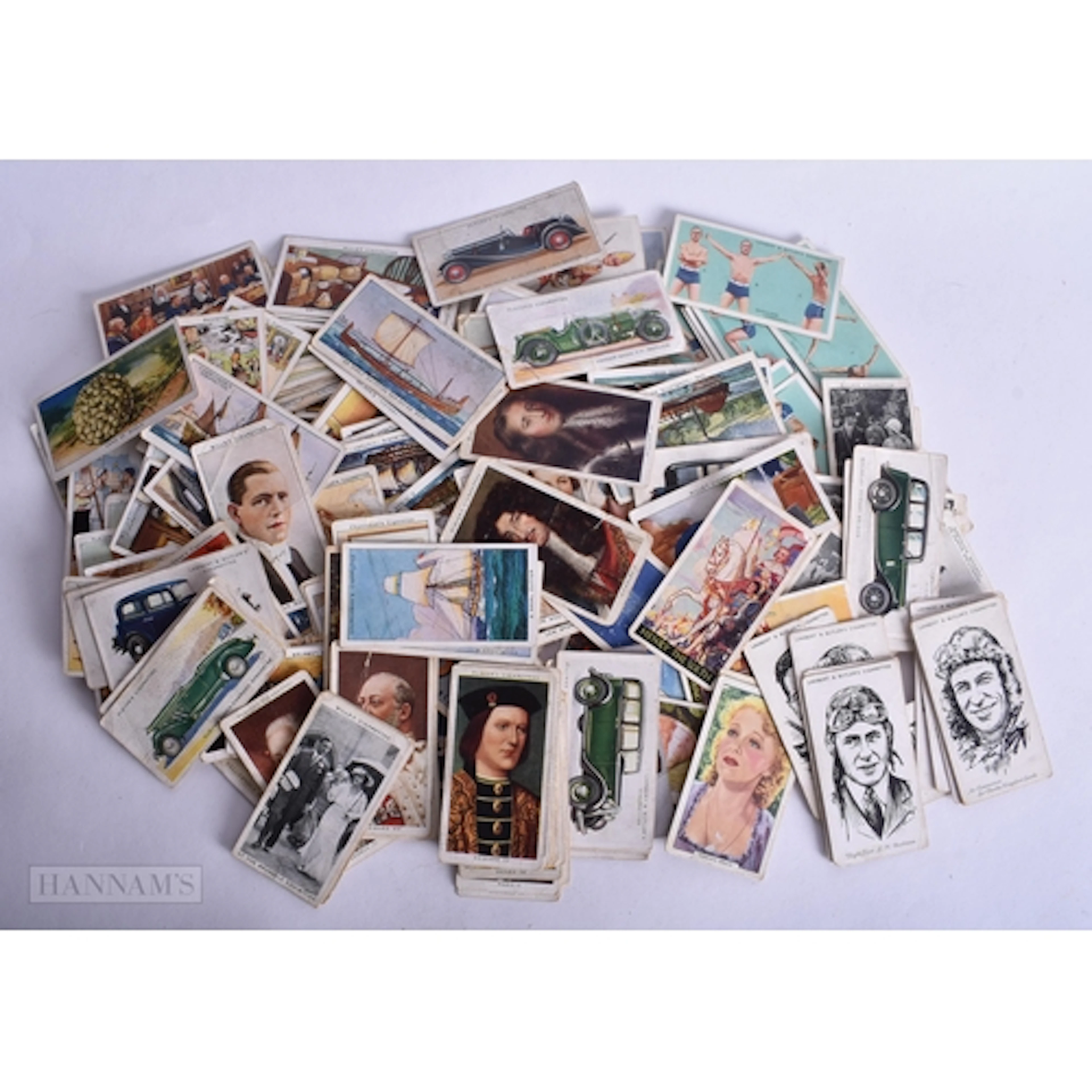 MISC CIGARETTE CARDS. (qty)