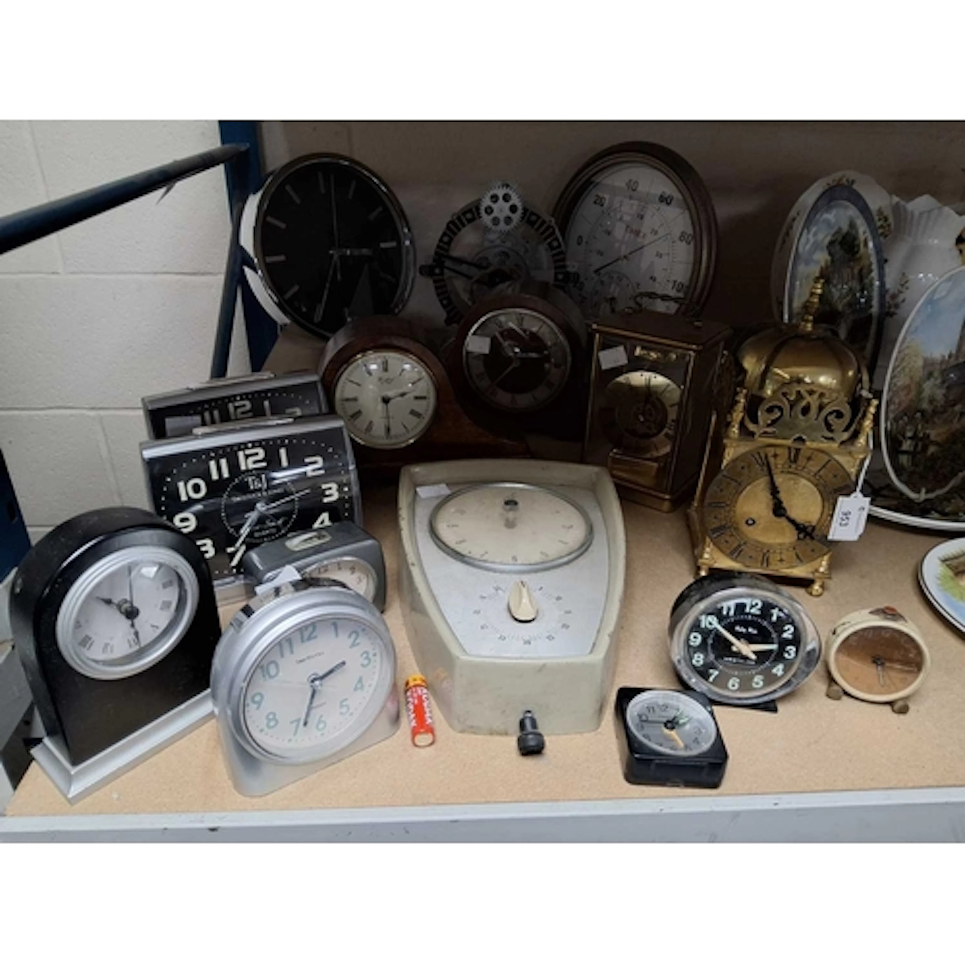 A GROUP OF TIMEPIECES IN VARIOUS FORMS to include a Timex wa...