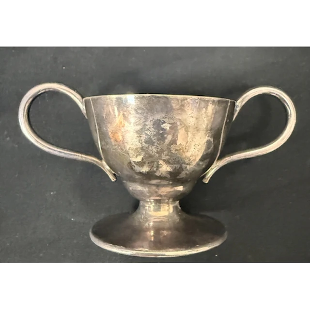 White Star Line: White Star Line: EPNS two handled cup, ber...