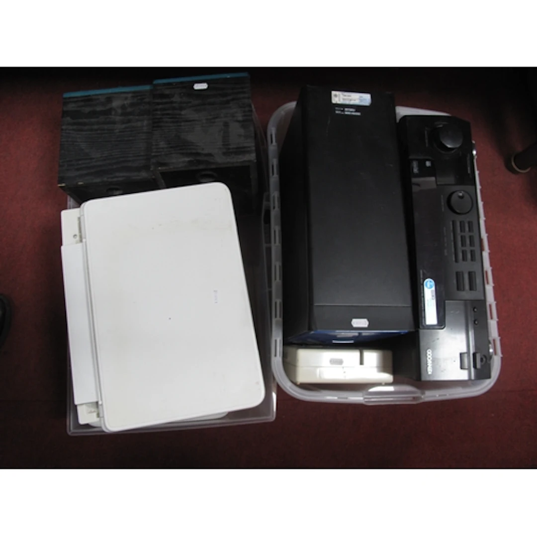 Electronics, including Kenwood KRF-V6030D 5.1-channel audio/...