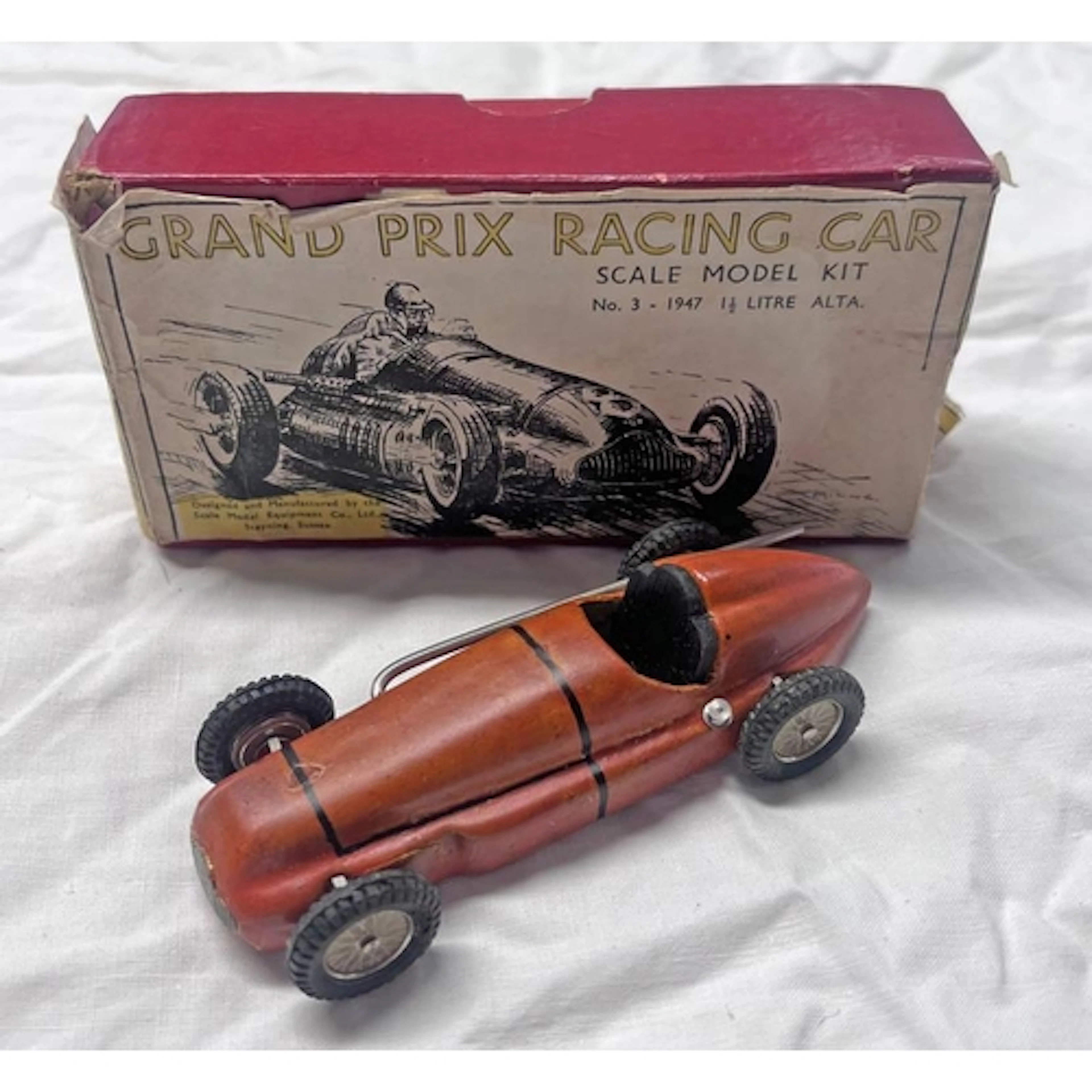 SCALE MODEL KITS NO 3 - 1947 1 1/2 LITRE ALTA GRAND PRIX RAC...