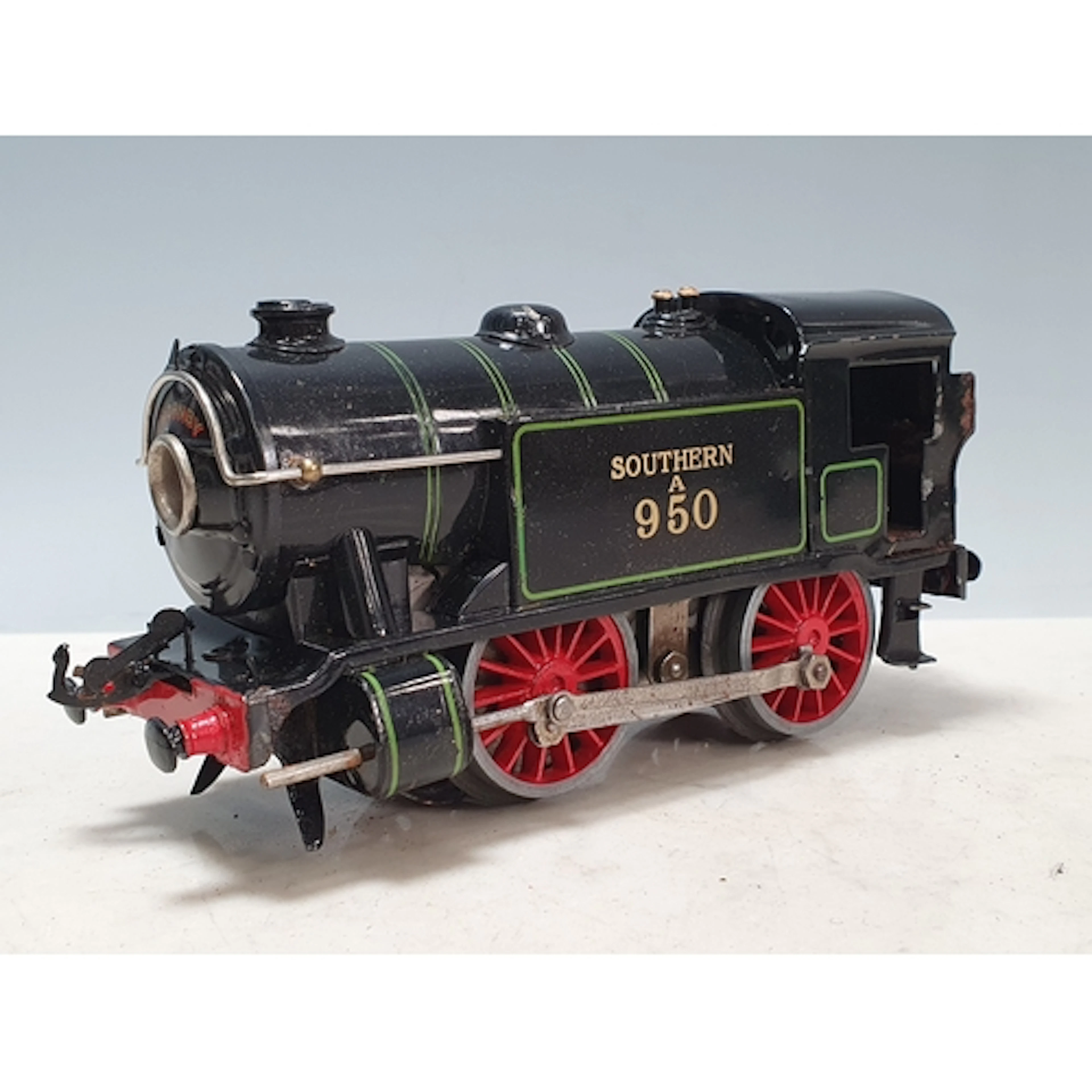 An unboxed Hornby 0 gauge E120 Special 20V electric 0-4-0T L...