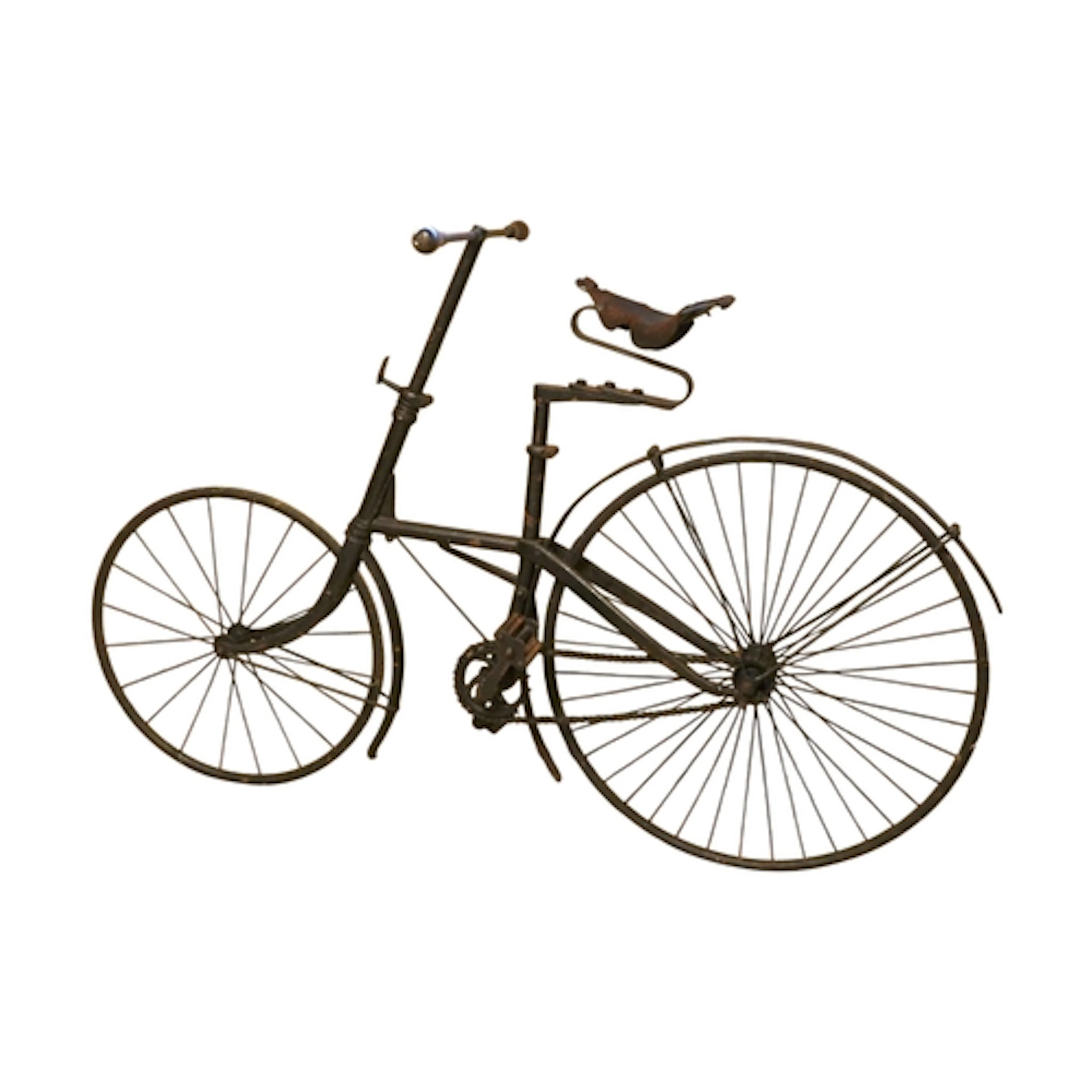 A late Victorian Dursley Pederson-style 'Safety' bicycle, wi...