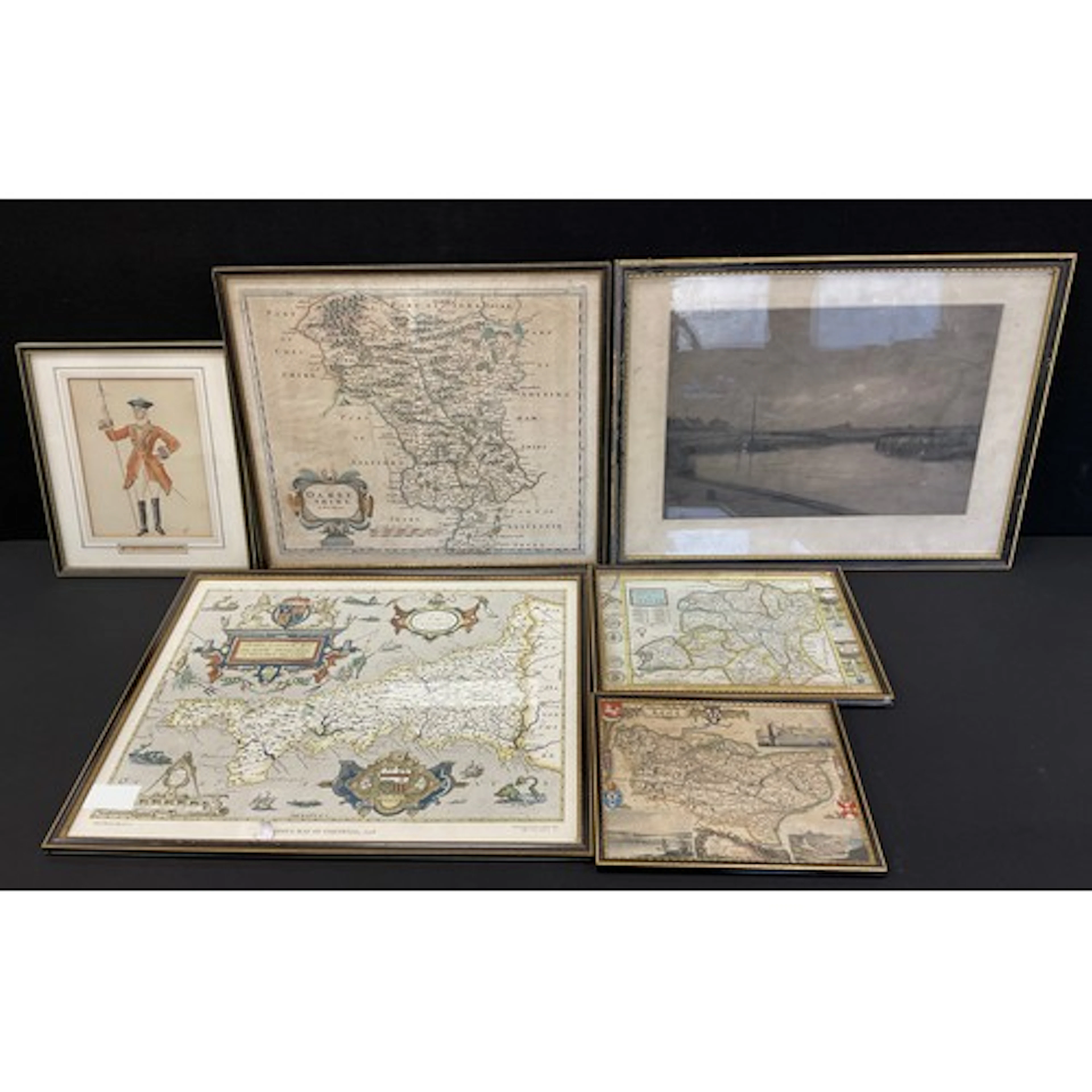 Pictures, maps, and prints - Frank Short, Moonrise over the ...
