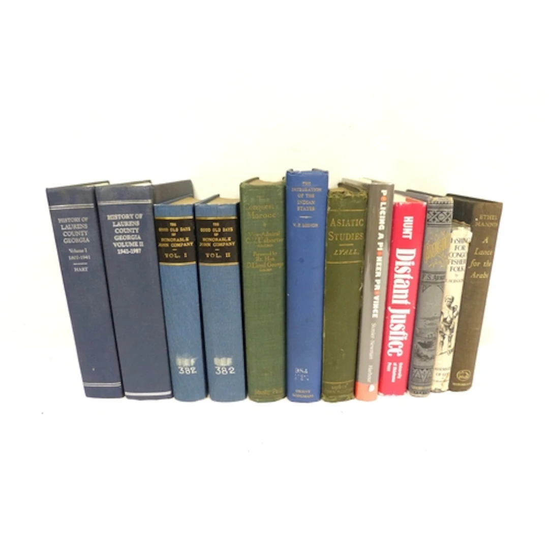 Foreign Travel & History. 12 various vols....