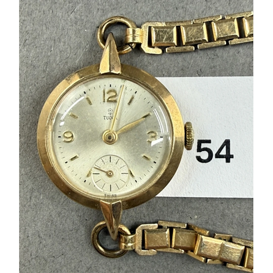 Watches: The DH Collection part 1 -Tudor 9ct gold cased ladi...