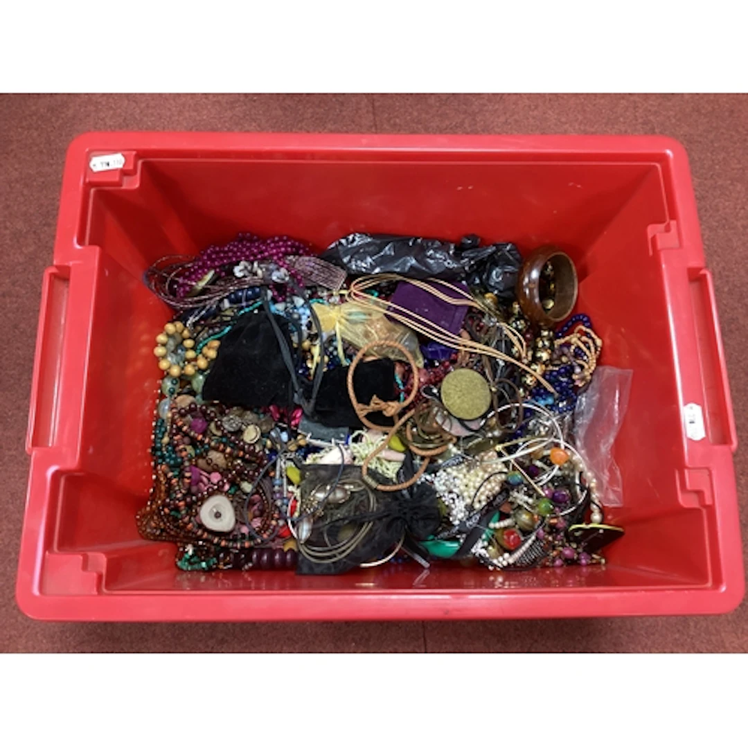 A Quantity of Modern Costume Jewellery :- One Box