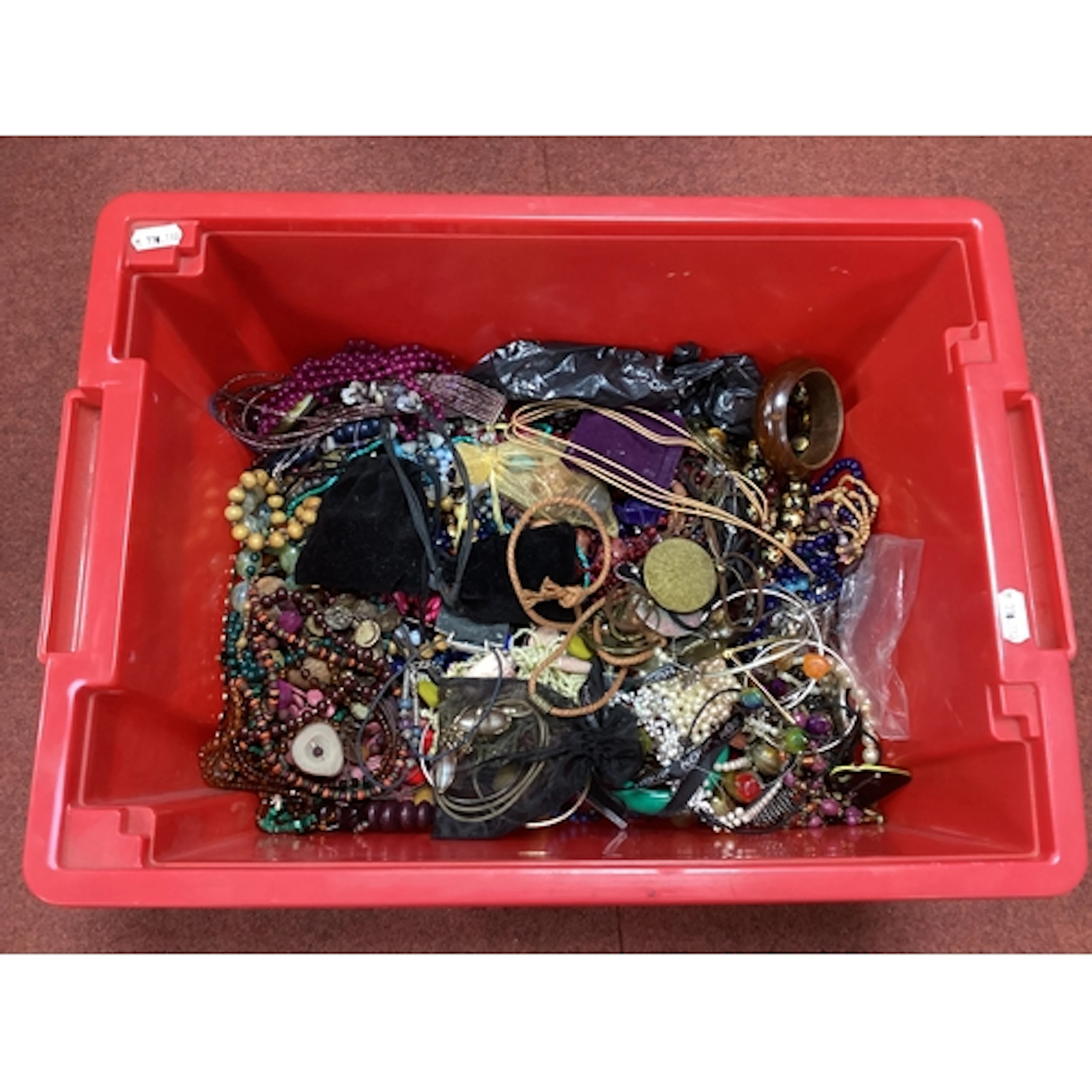 A Quantity of Modern Costume Jewellery :- One Box