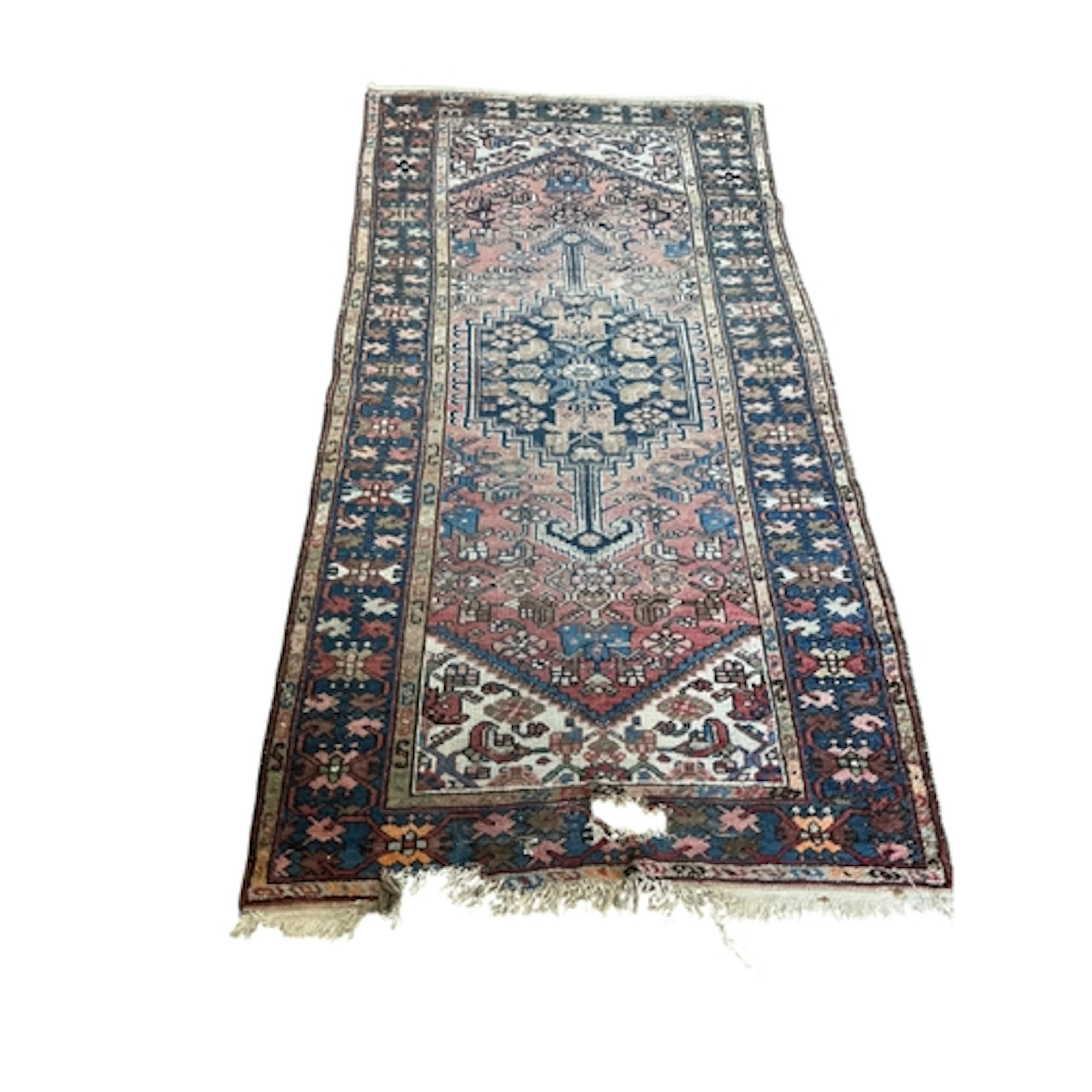 A late 19th century Hamadan runner, 205 x 101cm