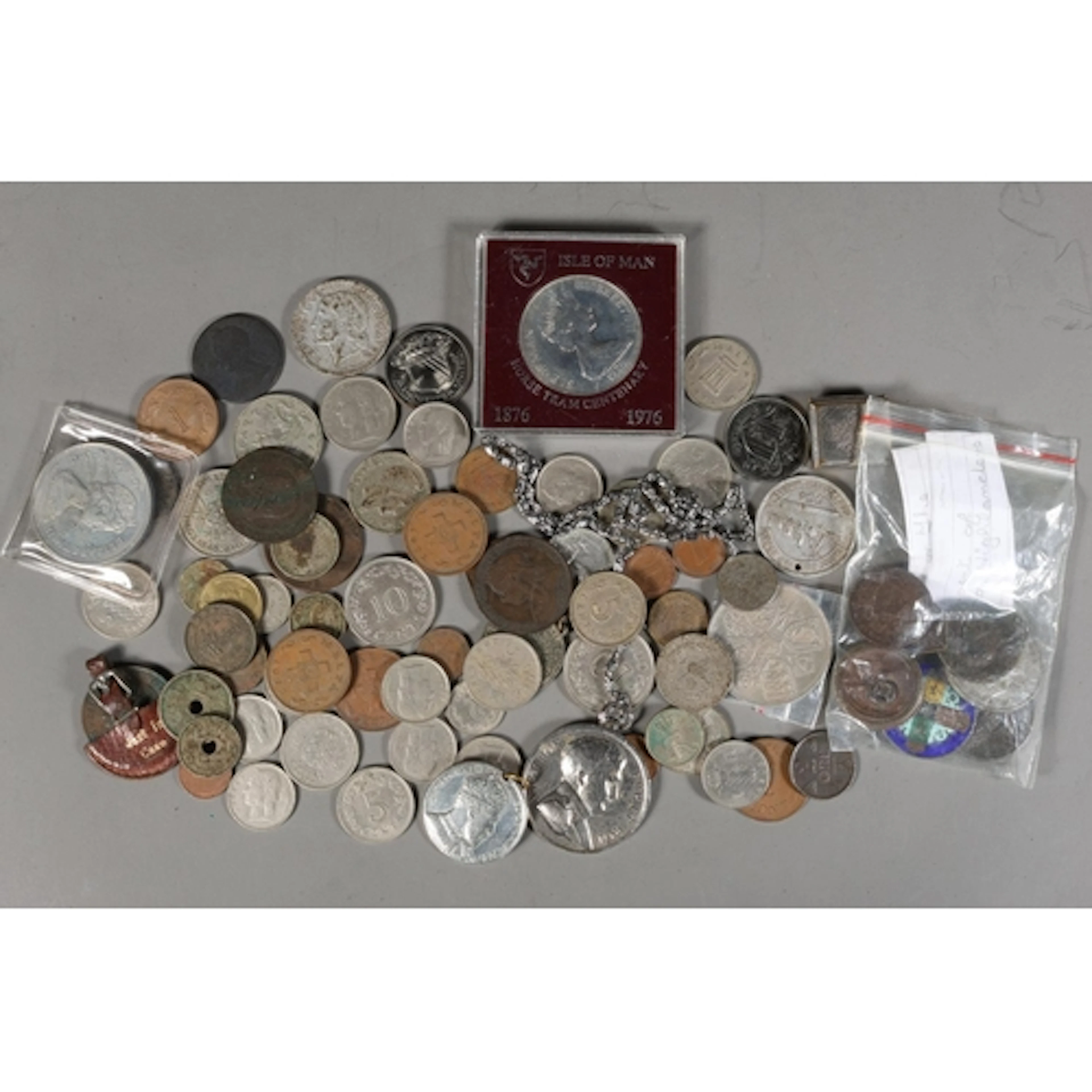 Coin collection to include: INDIA one rupee 1920 [917 ...
