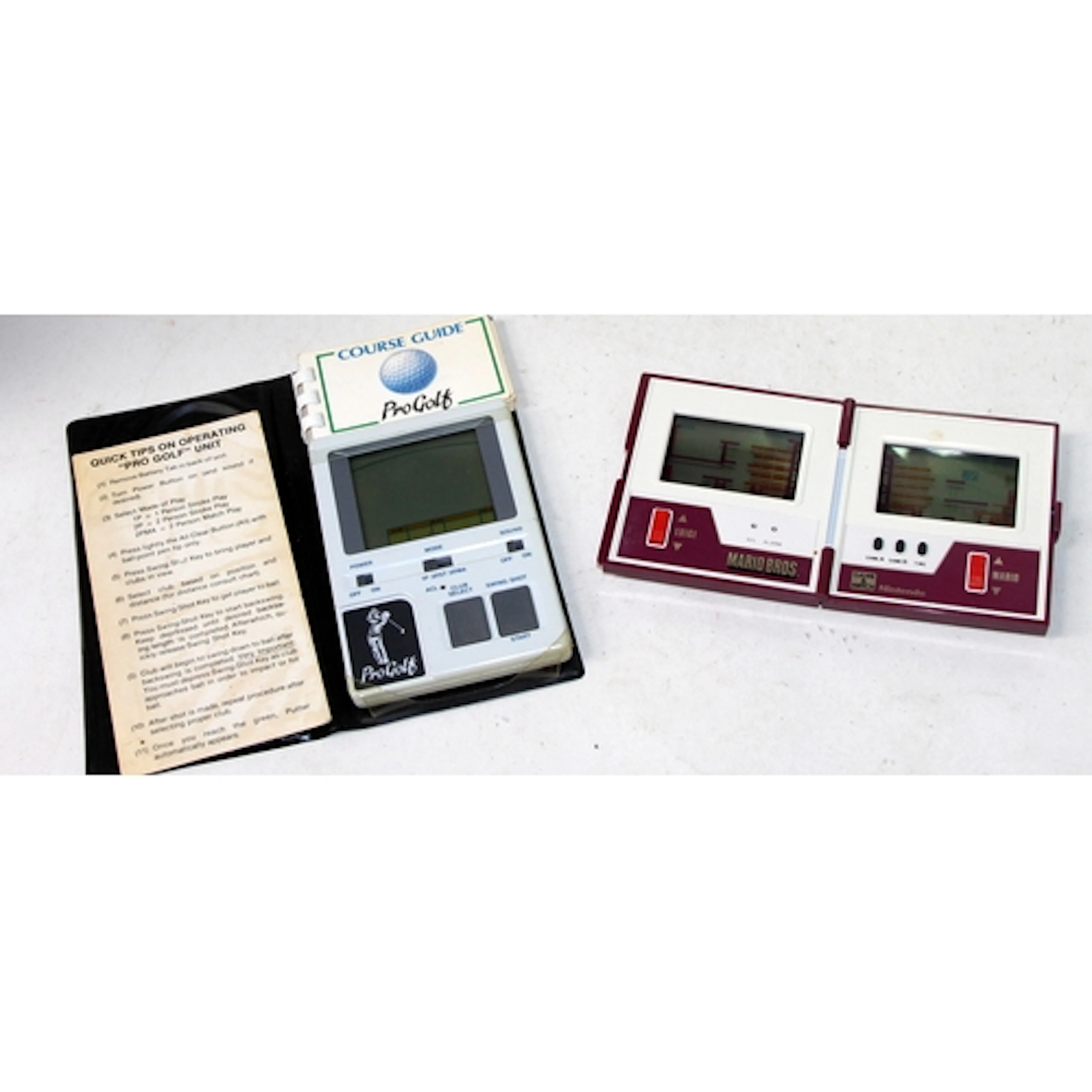 Vintage Nintendo Game & Watch Multiscreen Mario Bros hand he...
