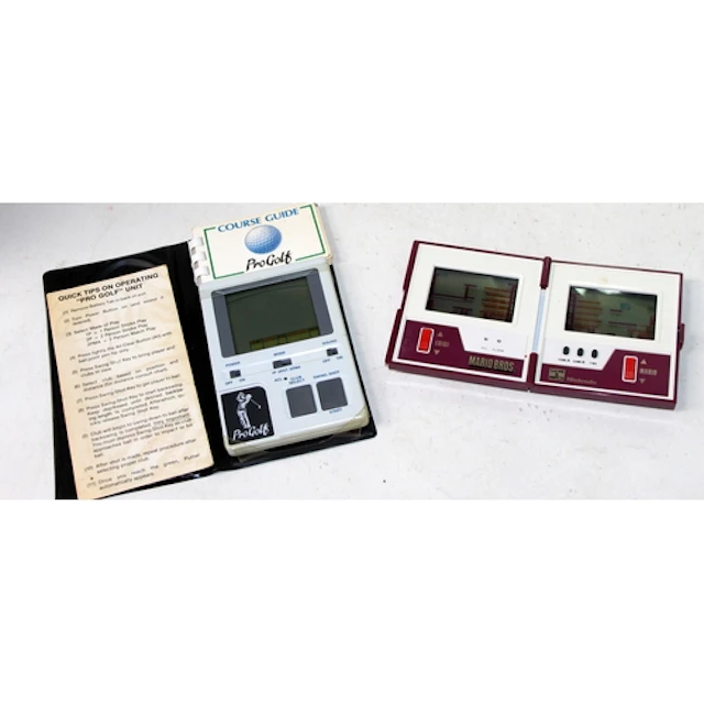 Vintage Nintendo Game & Watch Multiscreen Mario Bros hand he...