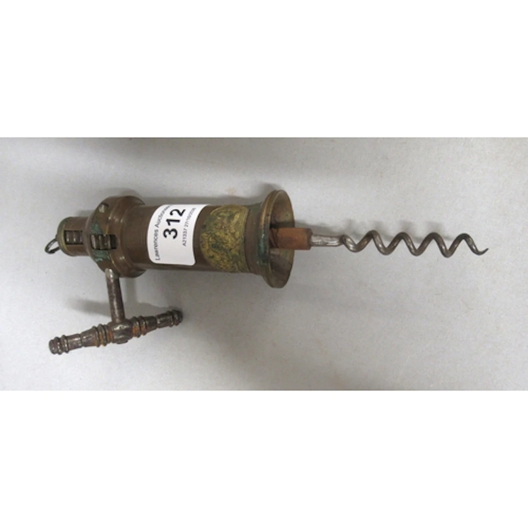 19th Century King's Patent double action corkscrew