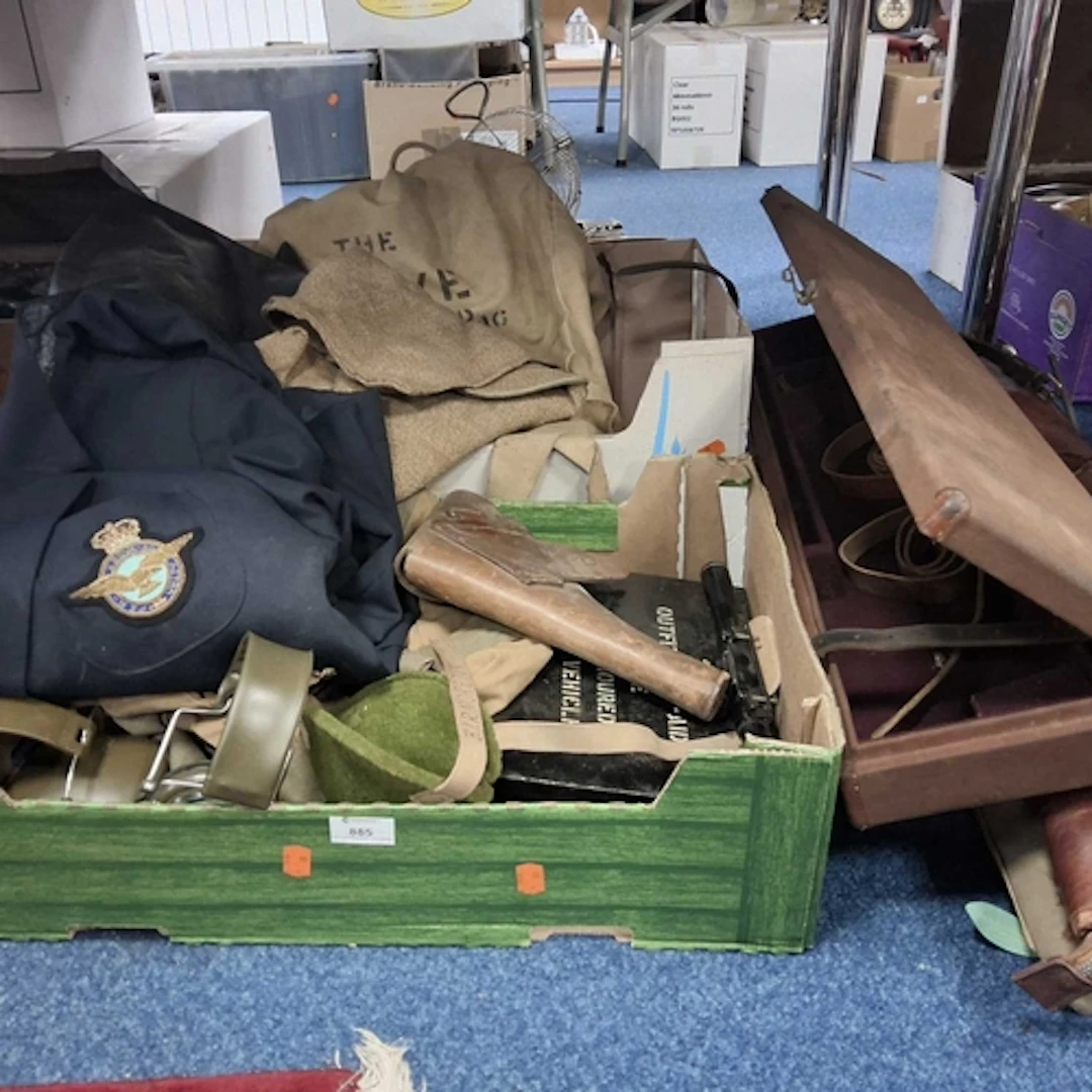 TWO BOX LOOSE SHOOTING AND MILITARY INTEREST to include a ho...