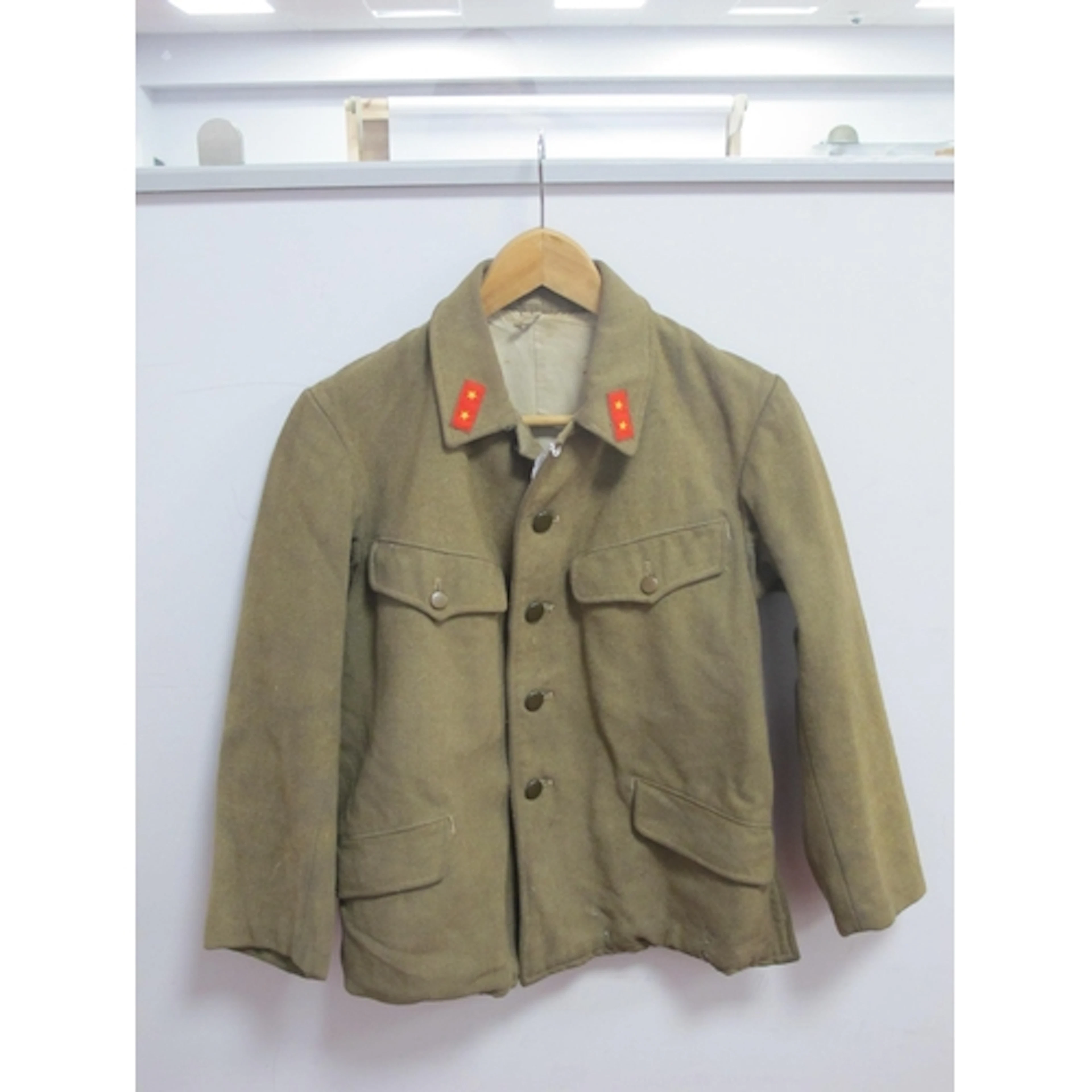 WWII Imperial Japanese Army Type 98 Jacket, Japanese charact...