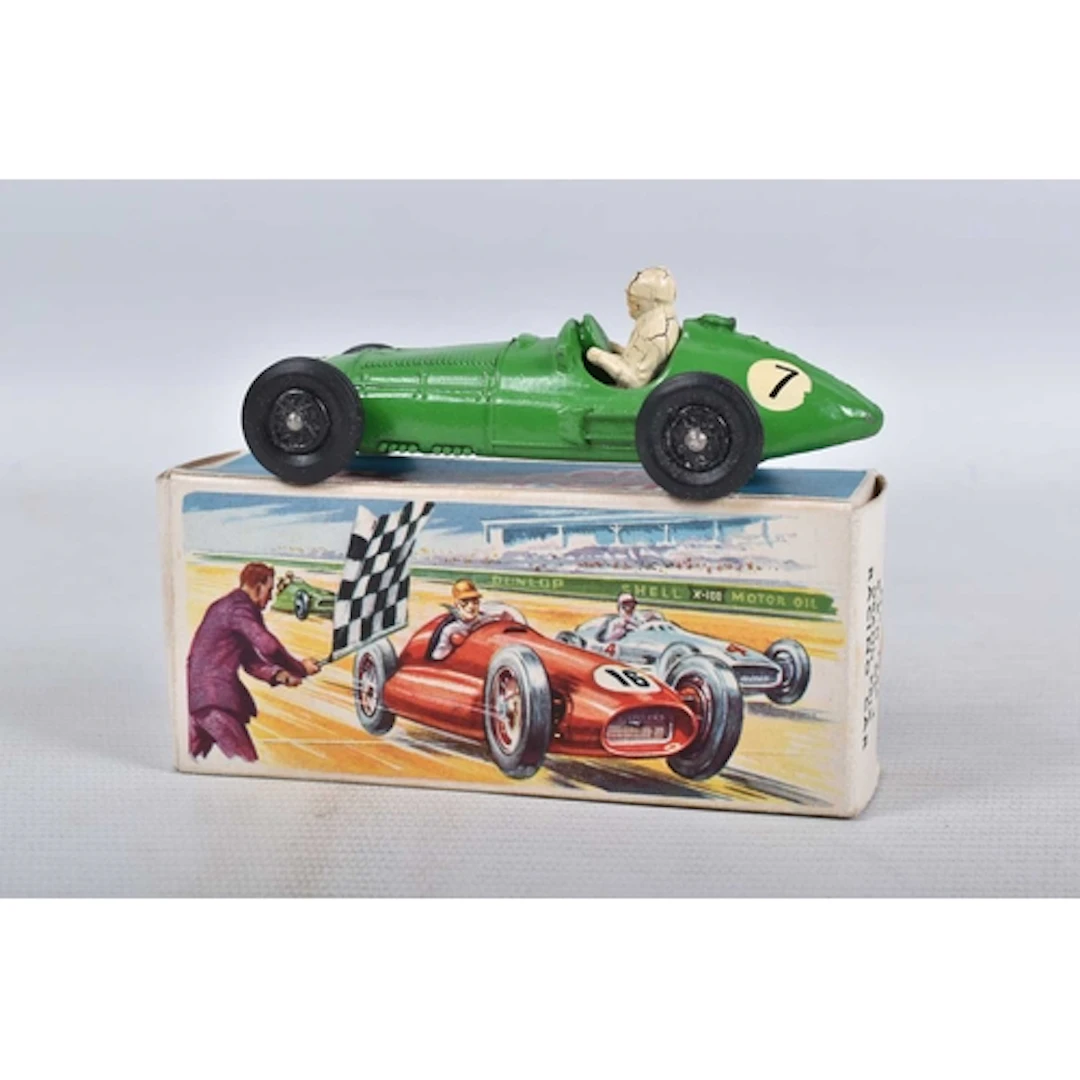 A BOXED 1950'S CRESCENT BRM MK II GRAND PRIX RACING CAR MODE...