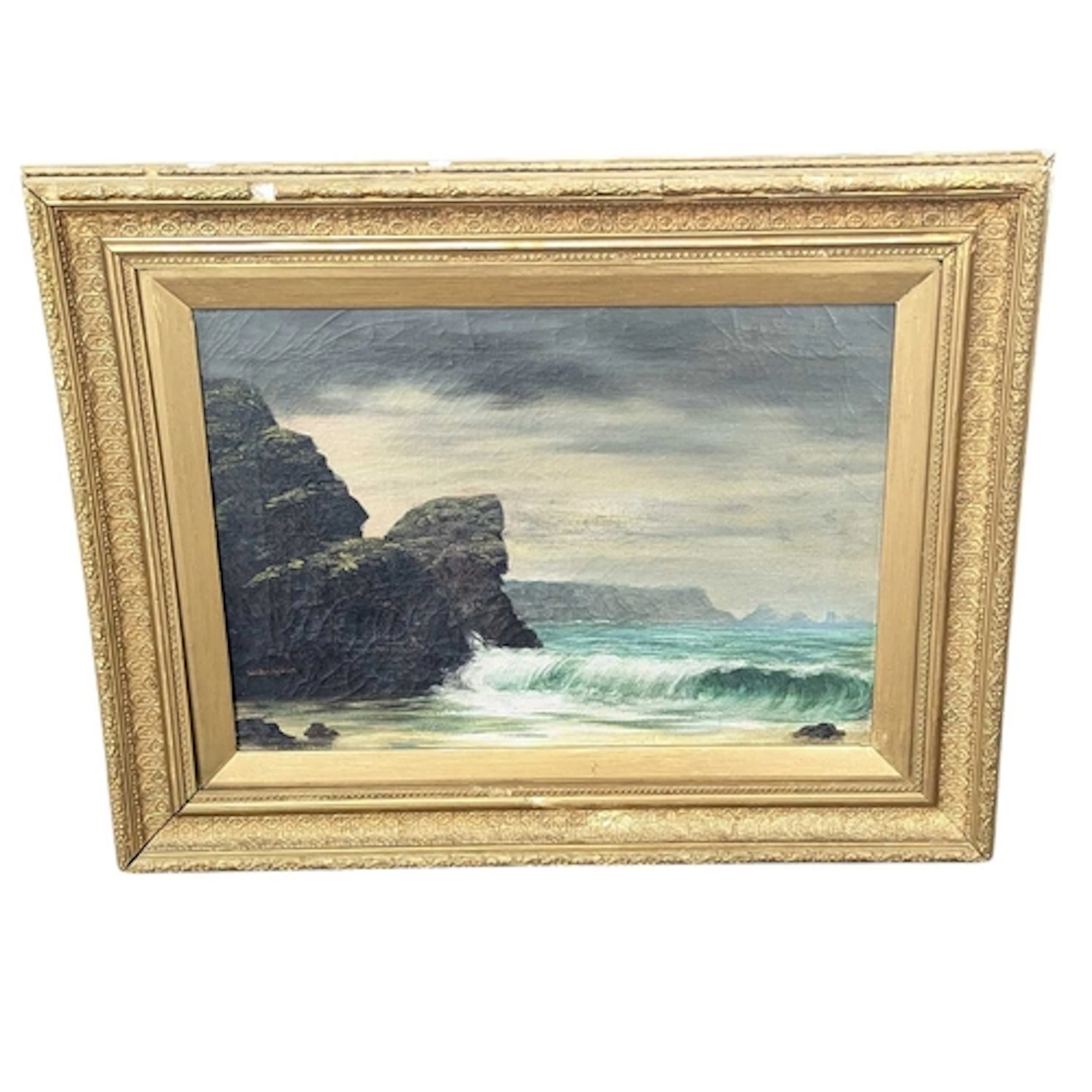 W. Bridgman - A Victorian 19th century oil on canvas paintin...