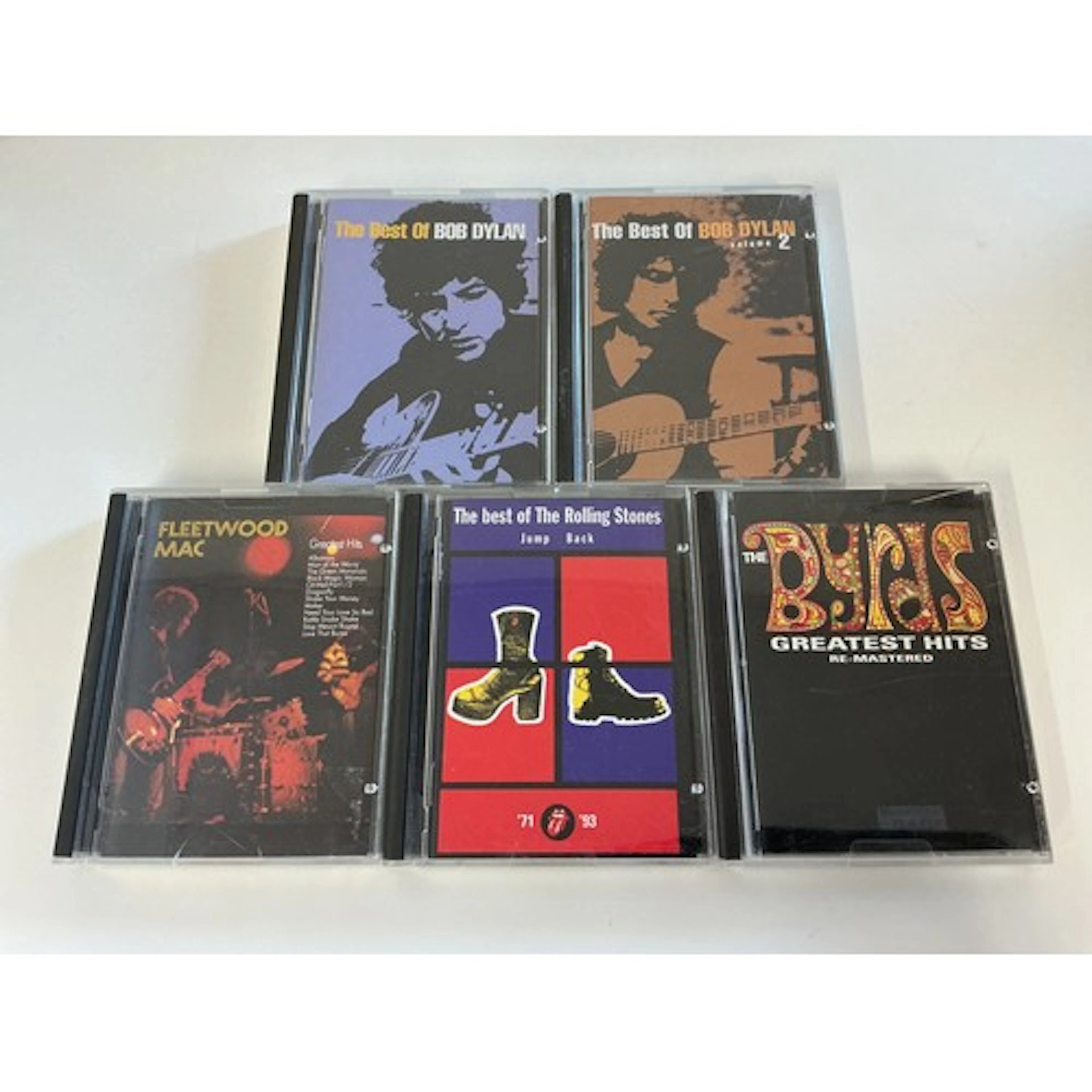 Five minidiscs by various artists comprising Bob Dylan, The ...
