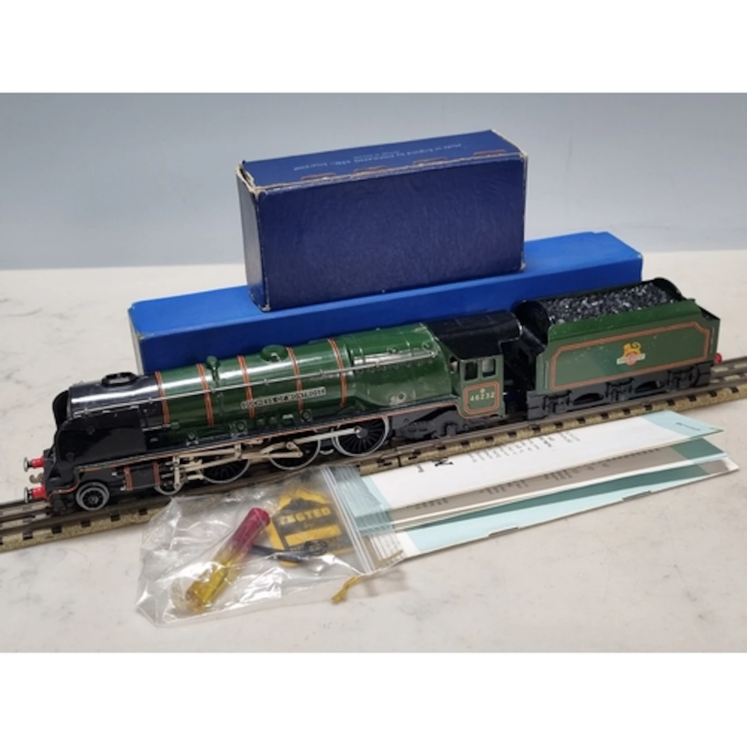 A boxed Hornby Dublo EDL12 gloss 'Duchess of Montrose', M, s...