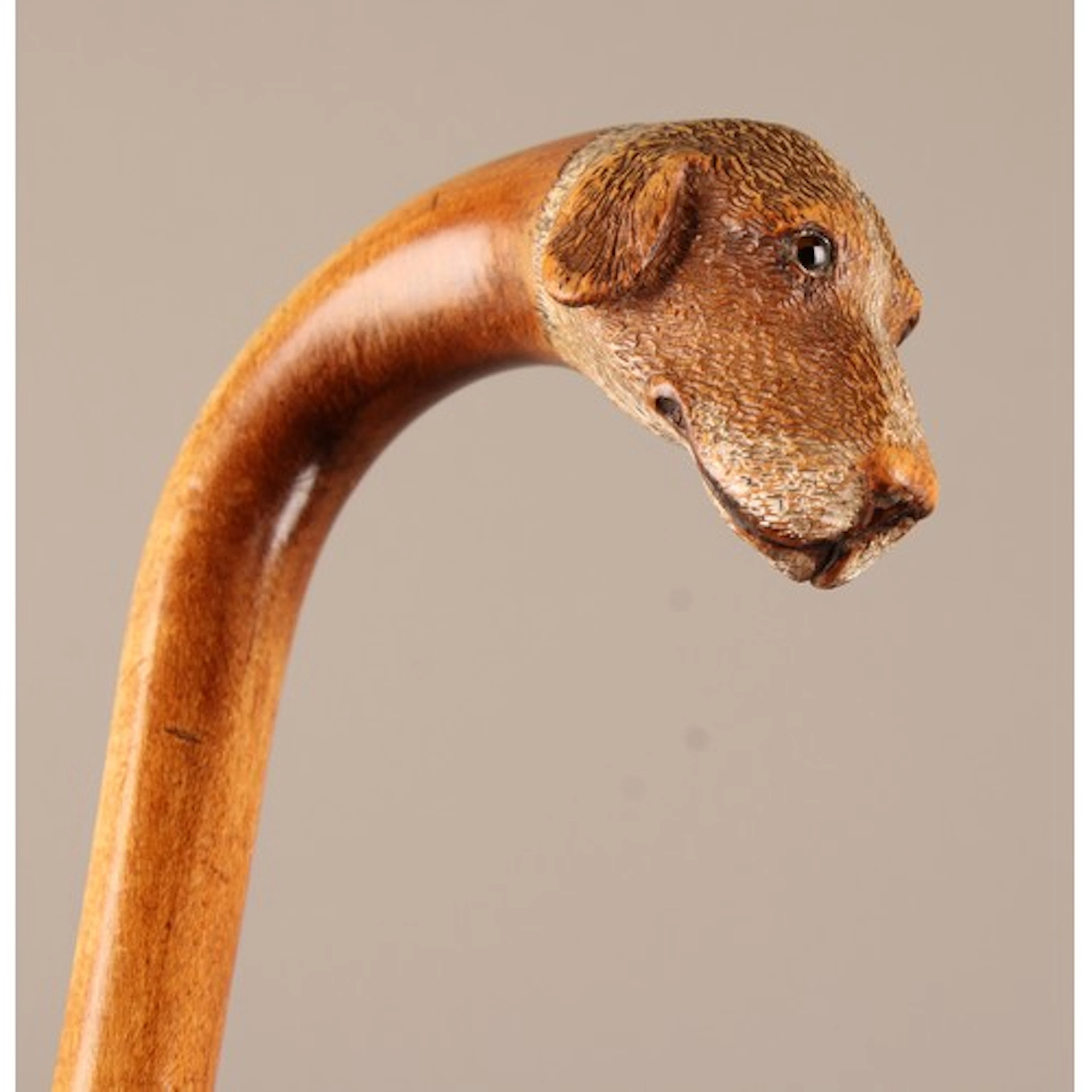 An early 20th century novelty walking stick, attributed to C...