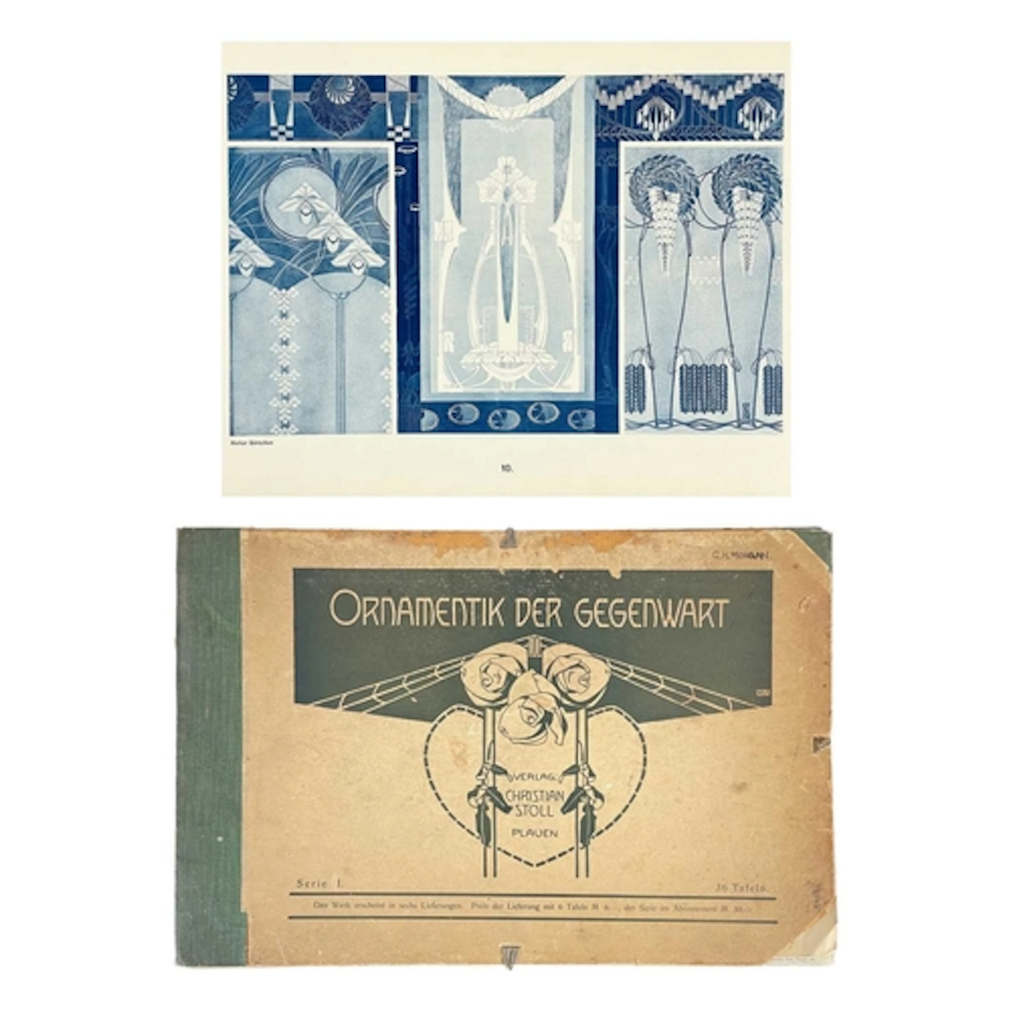 [Ornament Design] Jugendstil Ornamentik der Gegenwart Series...