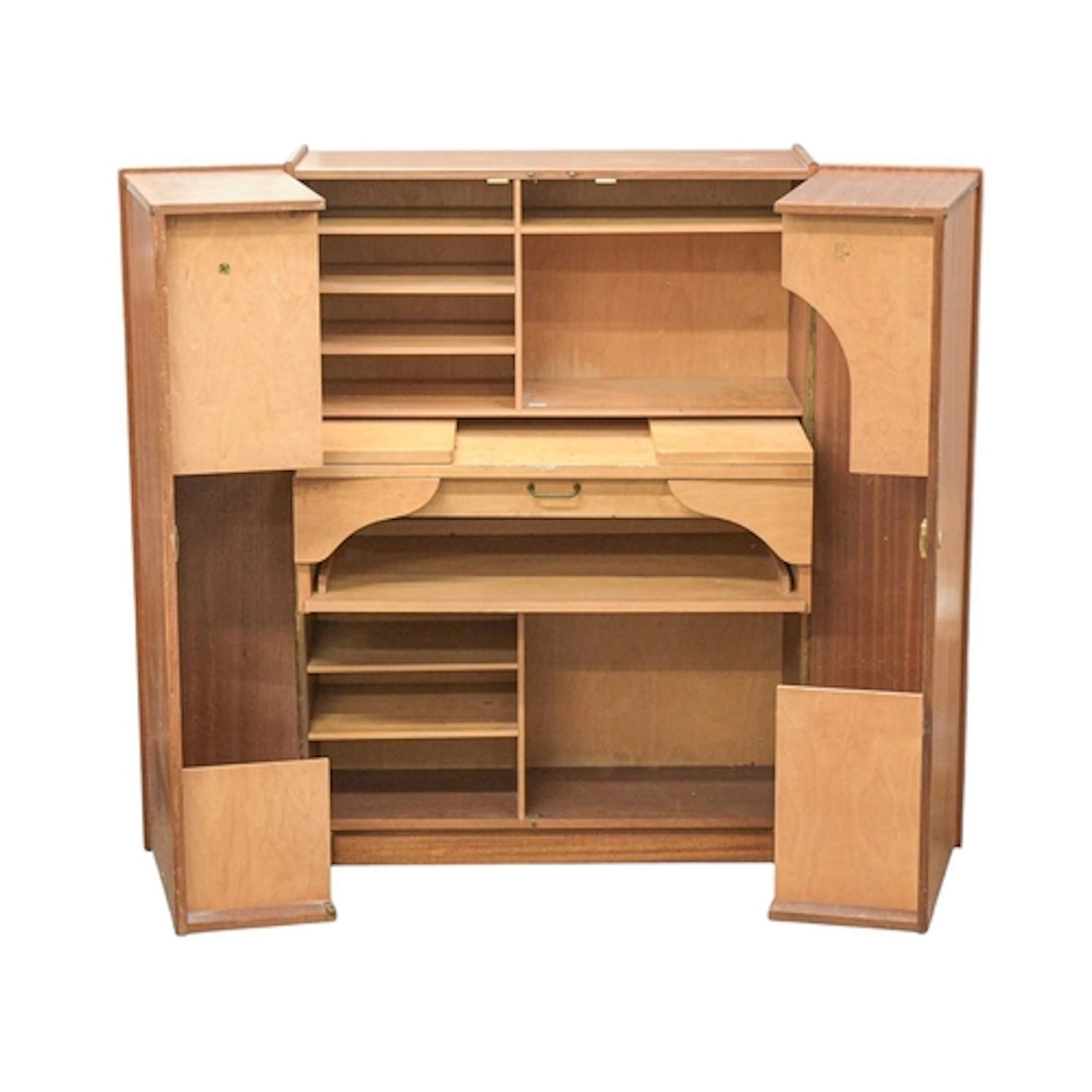 A 'Magic Box' desk cabinet. Designed by Swiss architects Ern...