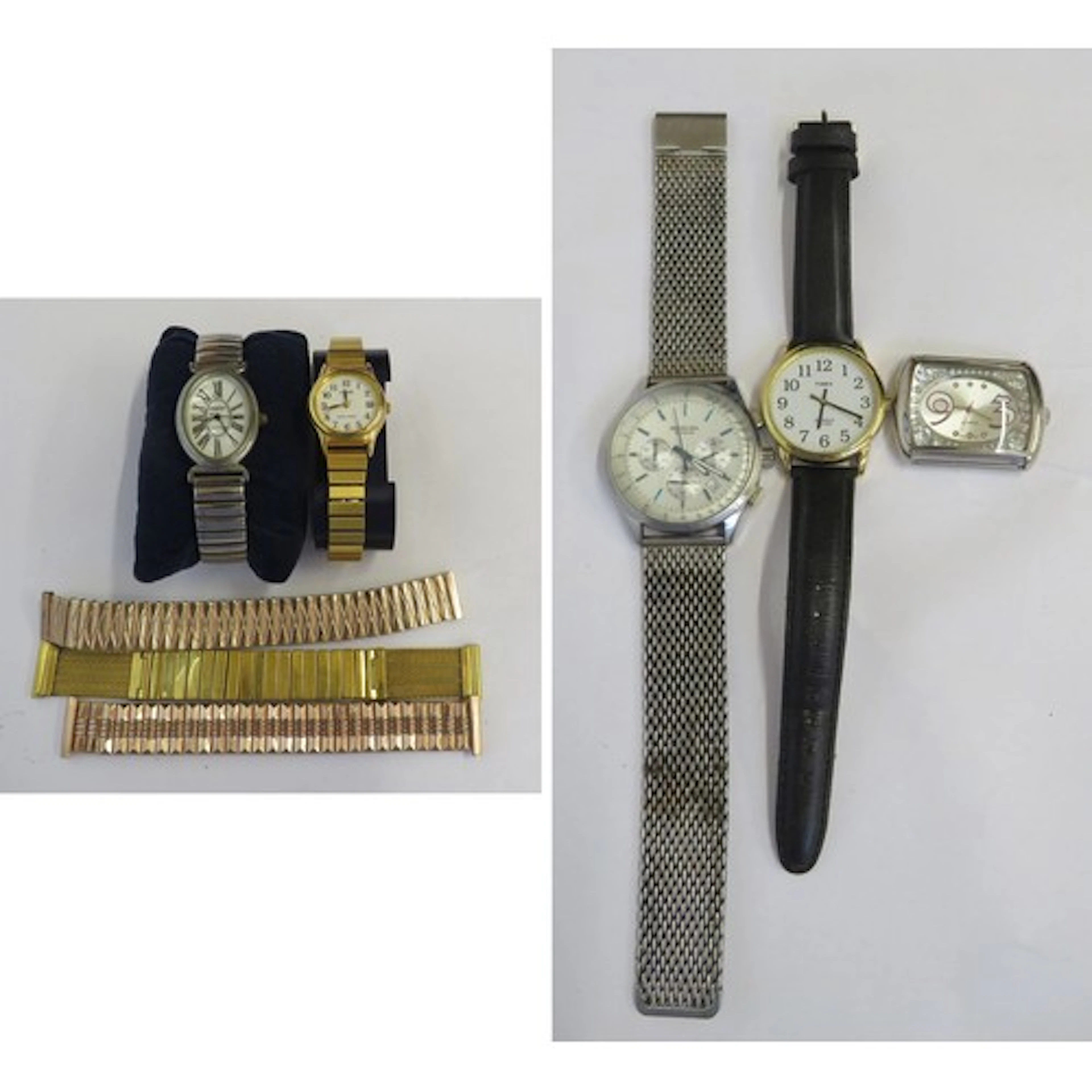 Ladies Constant Stainless Steel Quartz Wristwatch, gilt Loru...