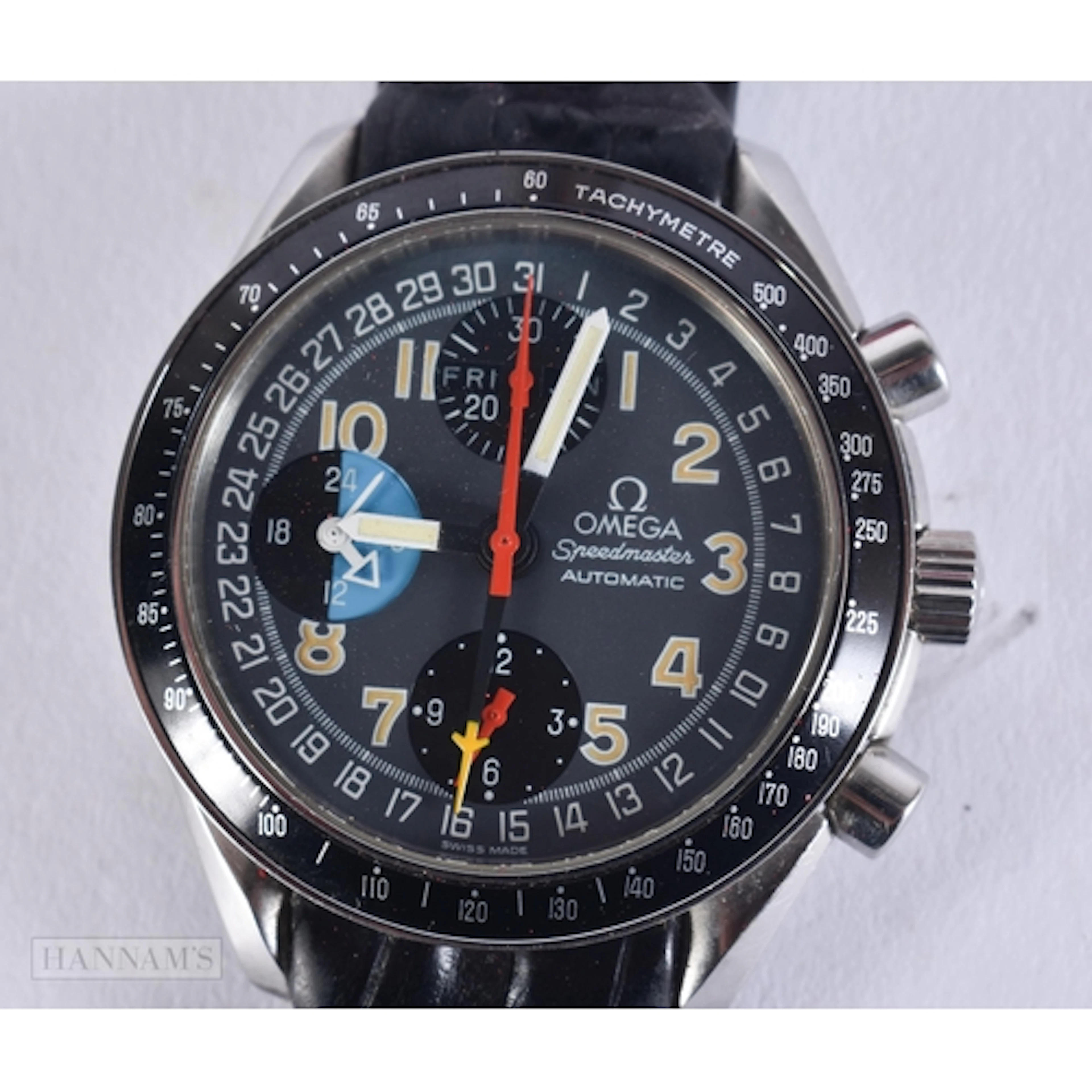 AN IMPORTANT FORMULA 1 MOTOR RACING INTEREST OMEGA SPEEDMAST...