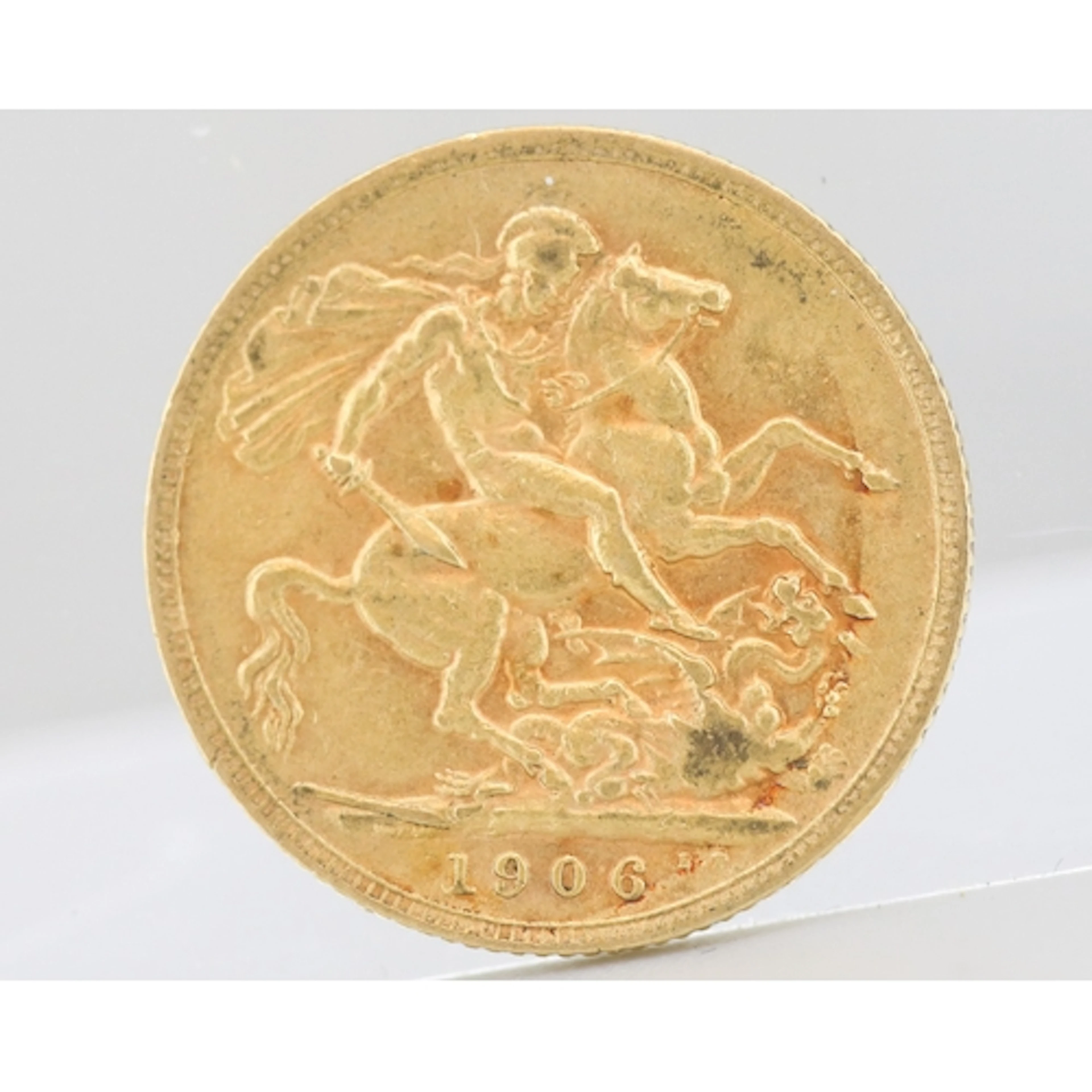 22 Carat Gold Full Sovereign, King George VII 1906