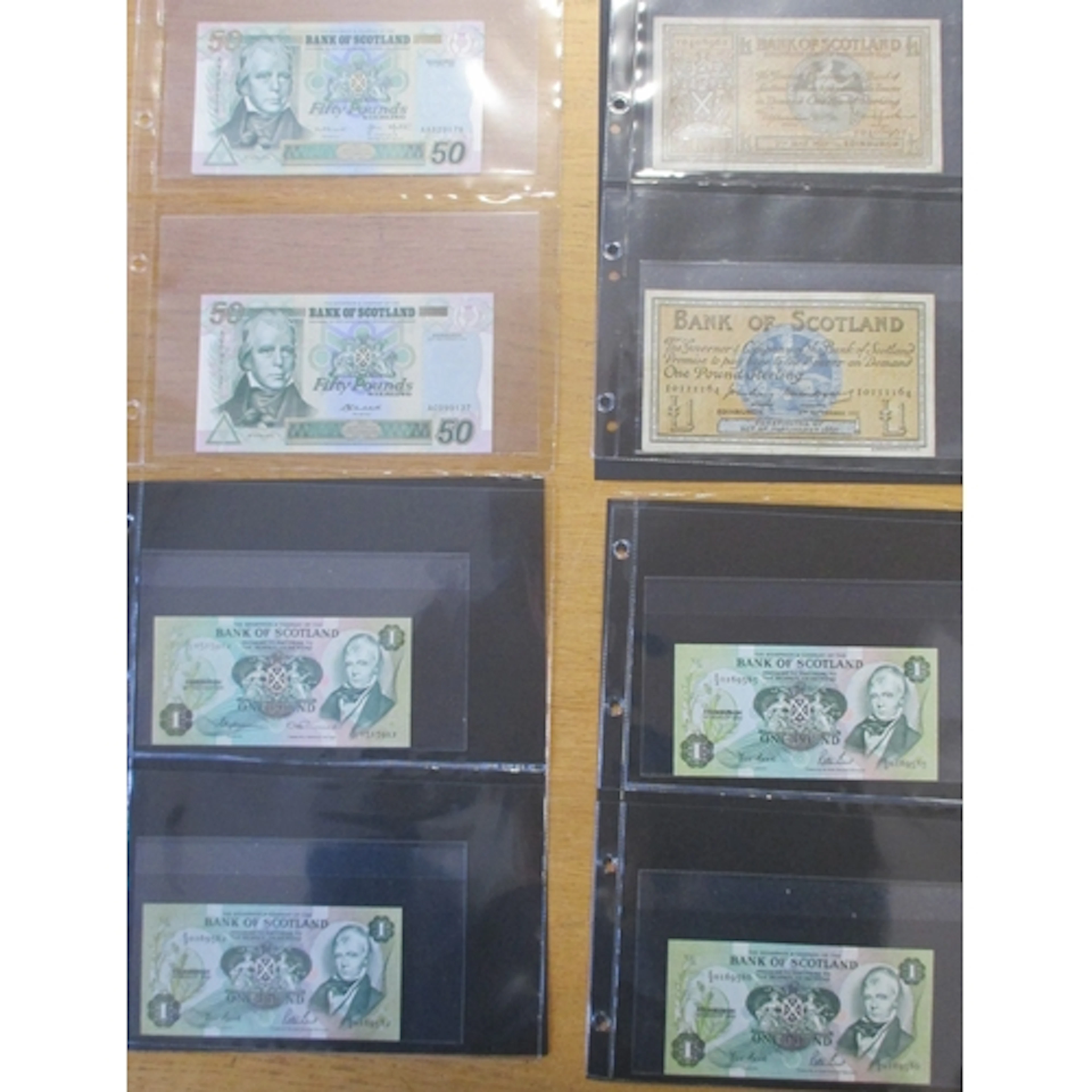 Scotland. Bank of Scotland collection, in mixed condition wi...